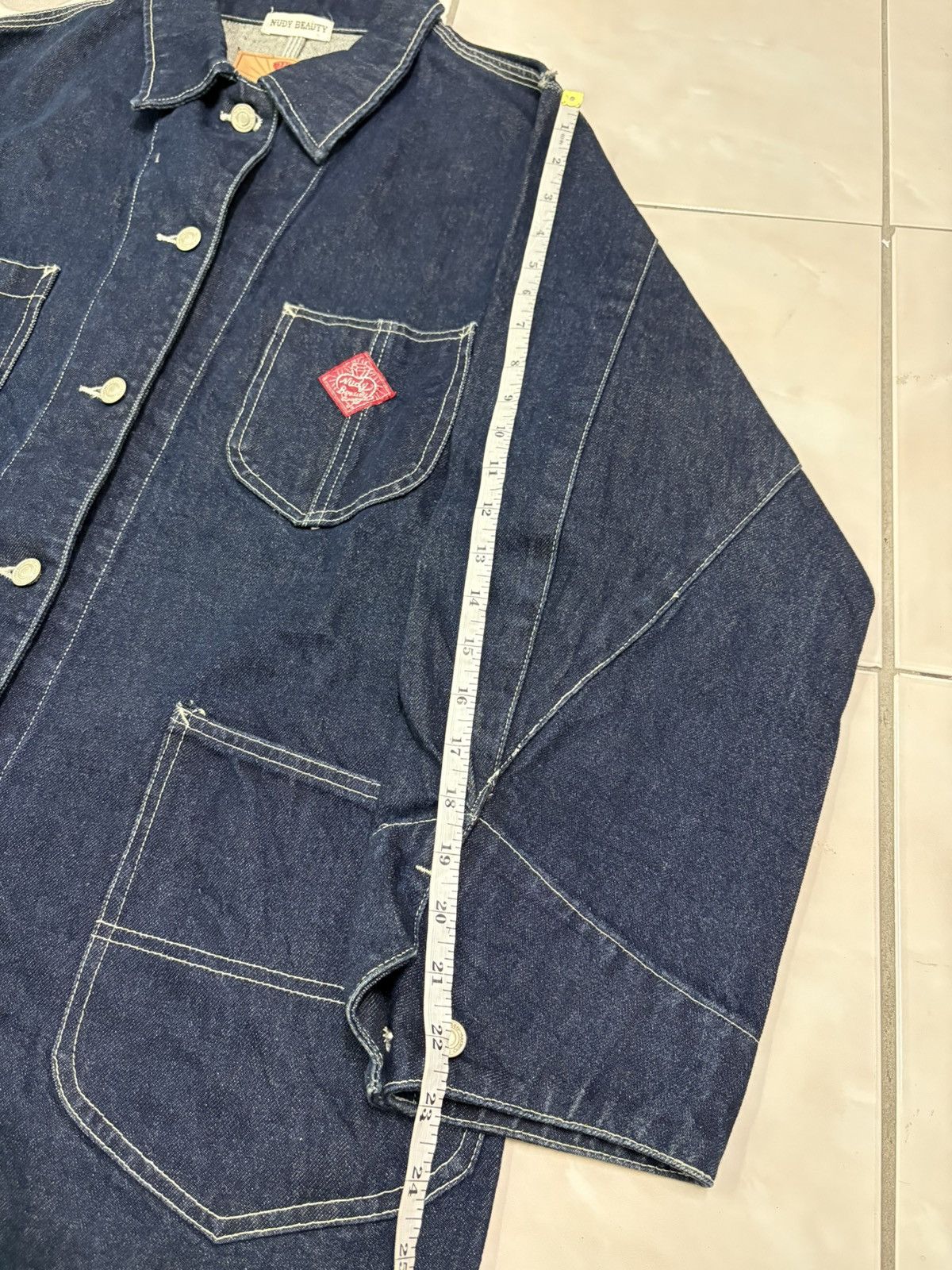 Other Jacket jean / nudy beauty / denim Size US L / EU 52-54 / 3 - 4 Thumbnail