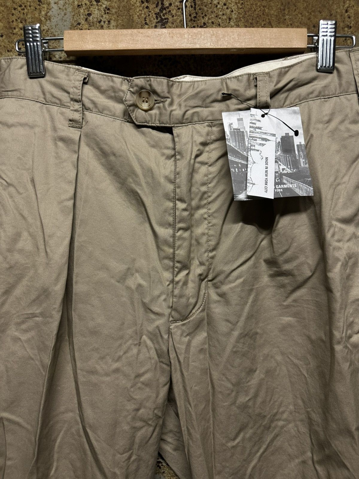 Engineered Garments Engineered Garments CARLYLE PANT KHAKI CHINO TWILL Size US 32 / EU 48 - 2 Thumbnail