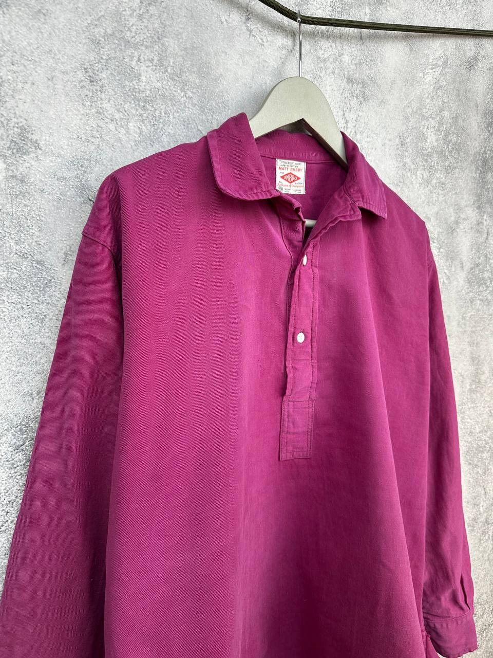 Vintage Matt Busby for Umbro 1950s Twiltex Shirt Polo Rigmel Shrunk Size US M / EU 48-50 / 2 - 4 Thumbnail