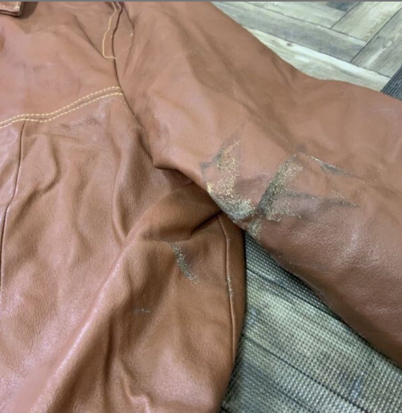 Japanese Brand × Vintage MACPHEE - Brown Leather Jacket Size US M / EU 48-50 / 2 - 3 Thumbnail