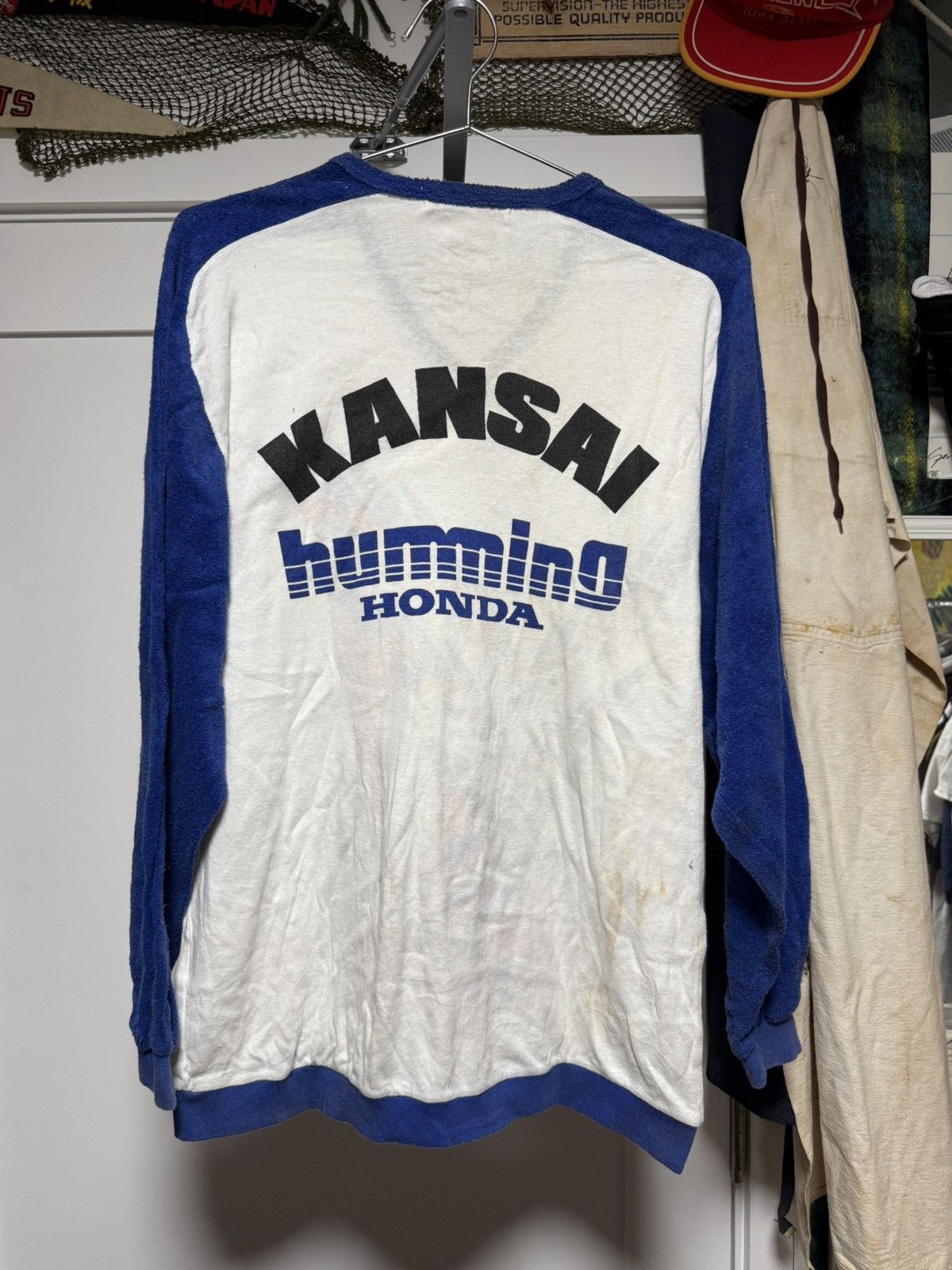 Kansai Yamamoto Rare vintage Kasai for Humming Honda Longsleeve Size US L / EU 52-54 / 3 - 4 Thumbnail