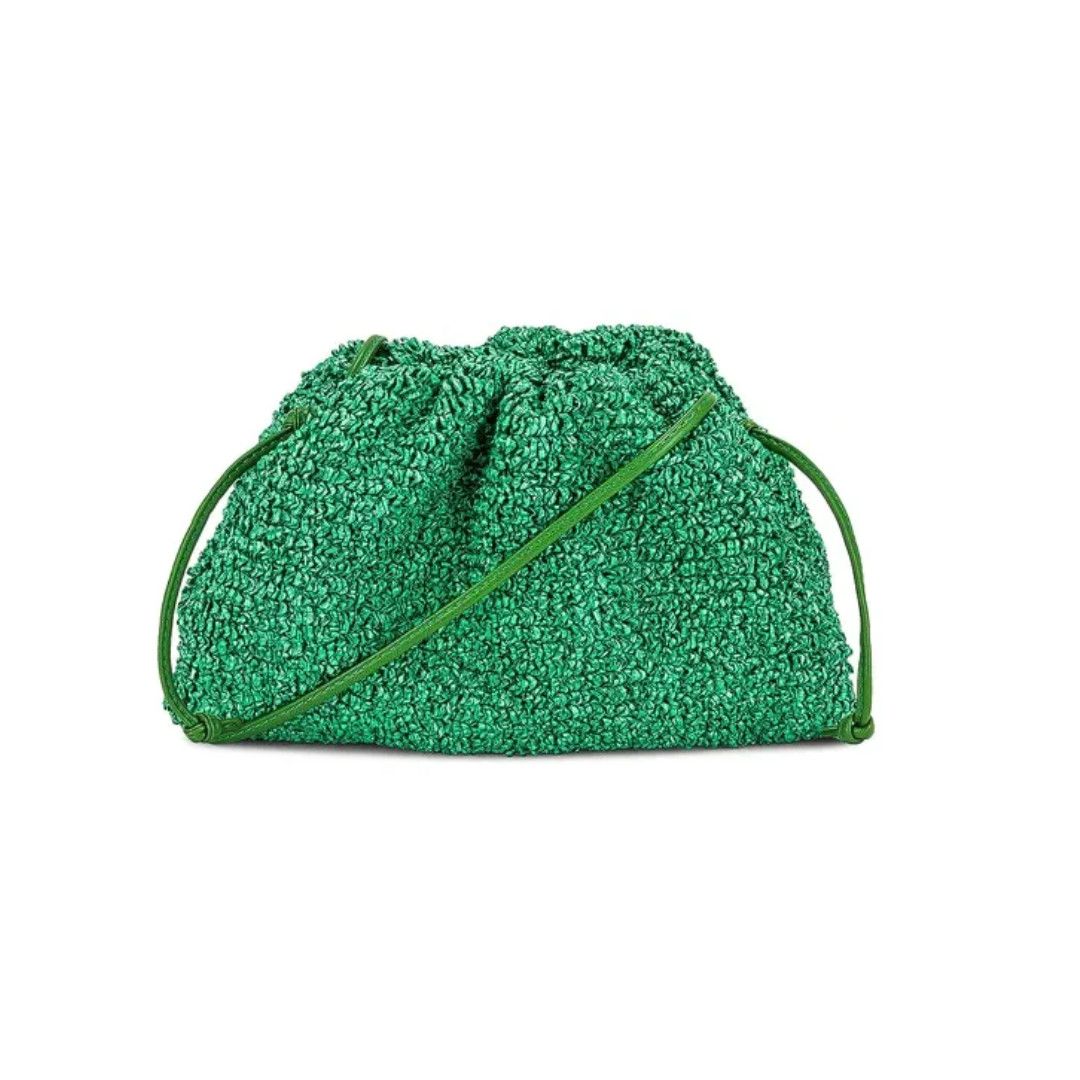Bottega Veneta o1n1vont1124 Size: OS / Mini Pouch in Green Size ONE SIZE - 1 Thumbnail