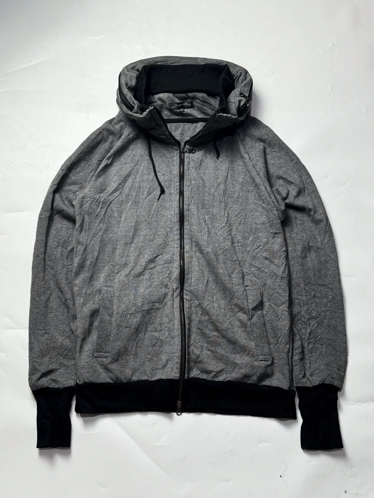 If Six Was Nine × Japanese Brand × Le Grande Bleu (L.G.B.) Bono Hoodie Goa Style Japanese Jungle Strom Size US L / EU 52-54 / 3 - 3 Thumbnail