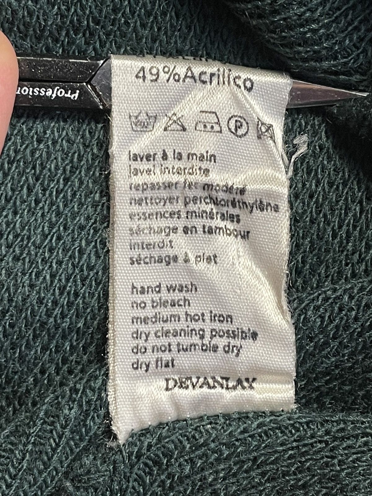 Lacoste Vintage Lacoste Green Sweater Knit Mini Logo Y2K 90s Size US XL / EU 56 / 4 - 7 Thumbnail
