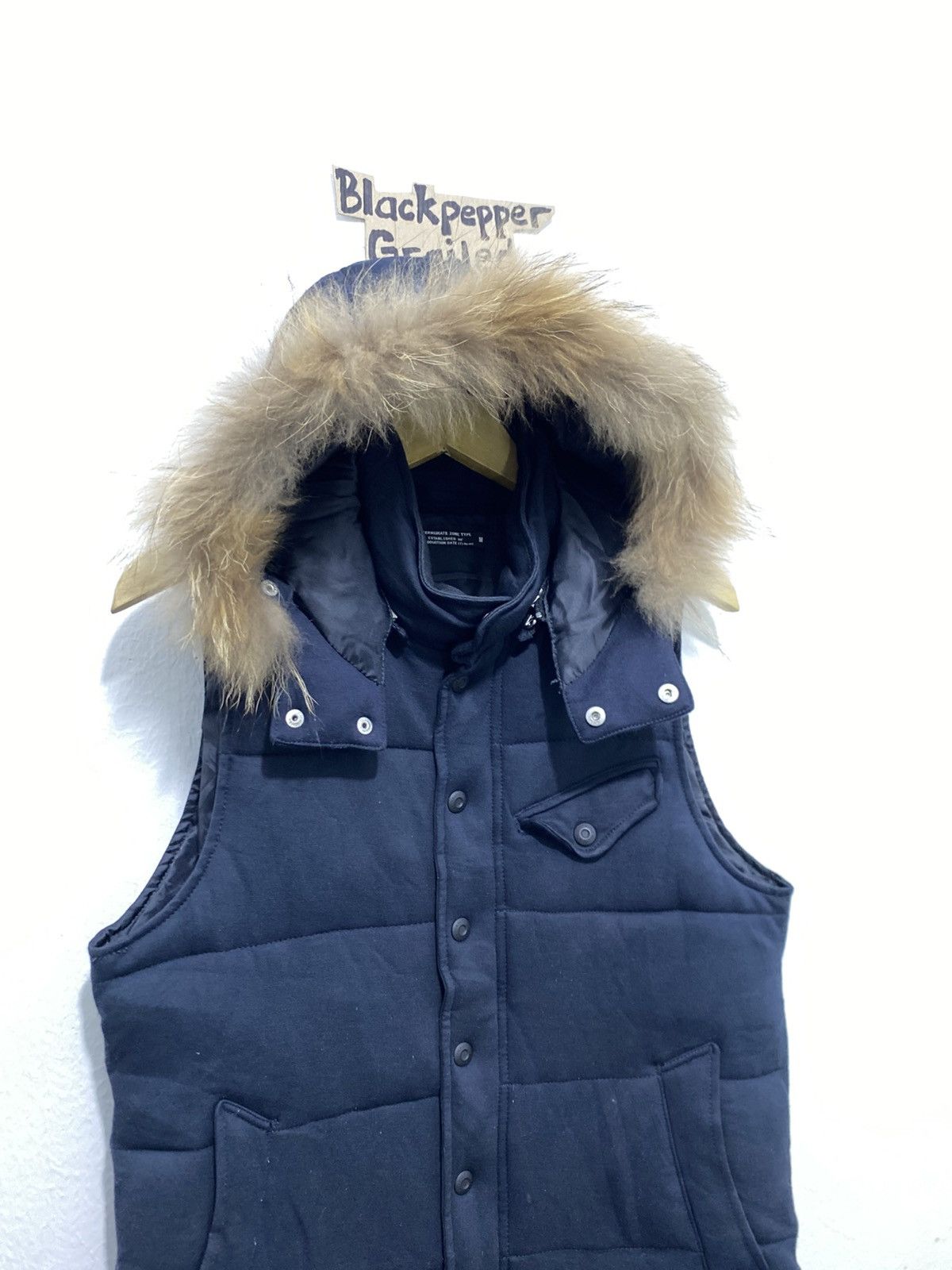 Takeo Kikuchi Takeo Kikuchi Fur Hoodie Vest Size US M / EU 48-50 / 2 - 2 Thumbnail