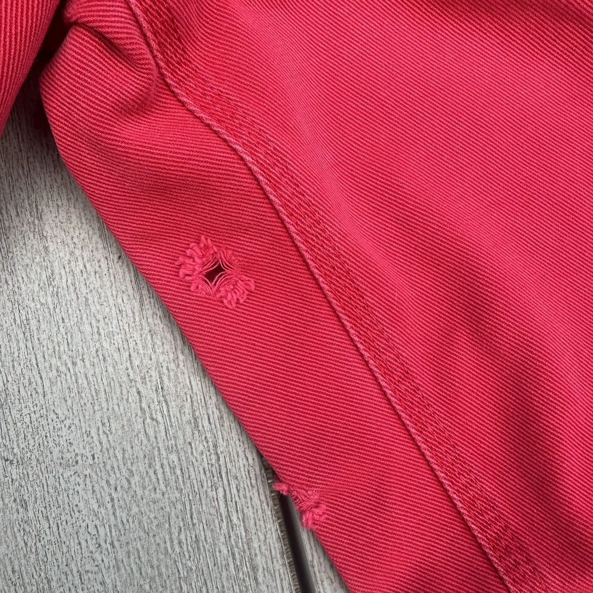 Pelle Pelle Red Vintage Baggy Pelle Pelle Embroidered Jeans Size US 34 / EU 50 - 7 Thumbnail