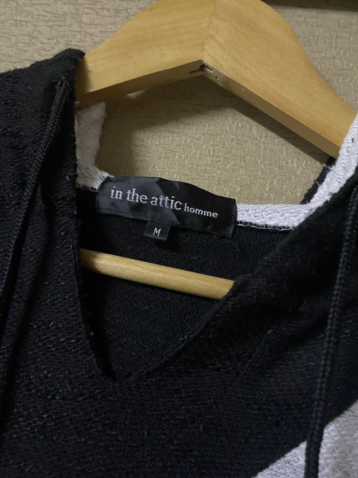 In The Attic IN THE ATTIC HOMME Half Sleeves Blend Colour Block Hoodie Size US M / EU 48-50 / 2 - 6 Thumbnail