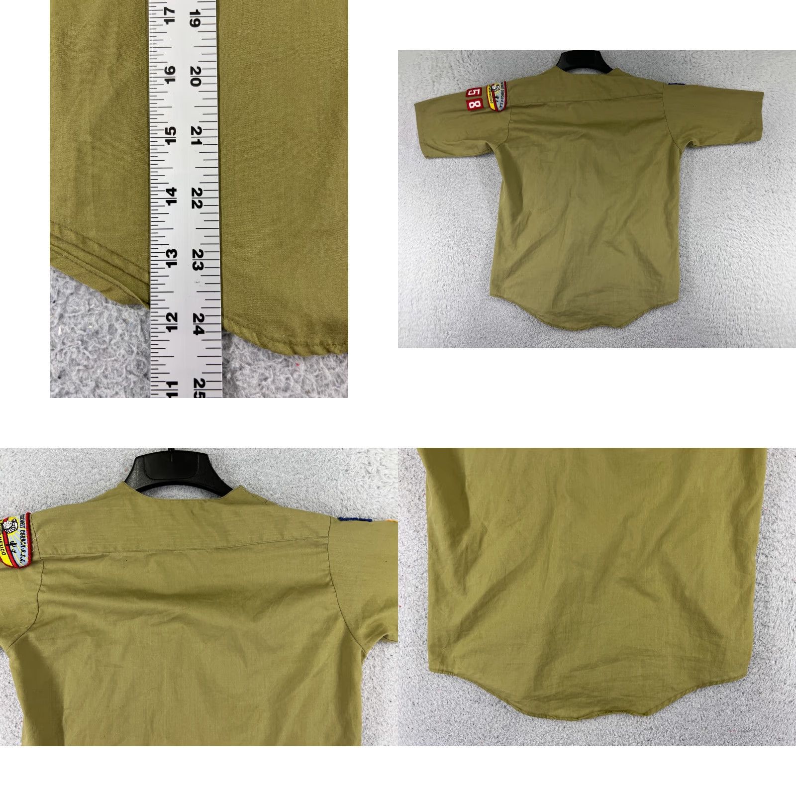 Vintage VINTAGE Boy Scouts of America Shirt Adult S Beige Men READ Size US S / EU 44-46 / 1 - 9 Thumbnail