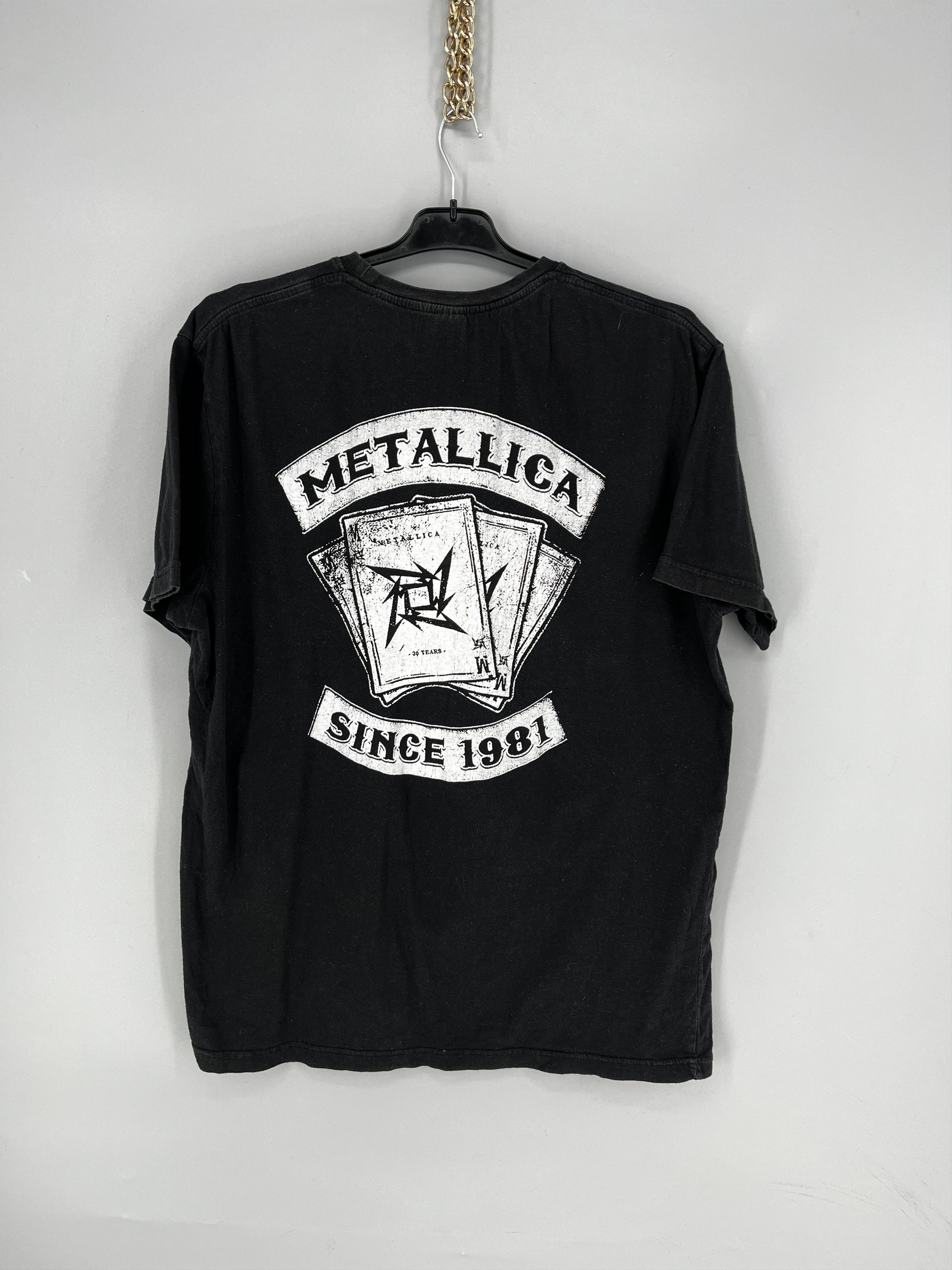 Band Tees Vintage 90s Y2K Metallica Horror Faded Band Rock Streetwear Size US L / EU 52-54 / 3 - 10 Thumbnail