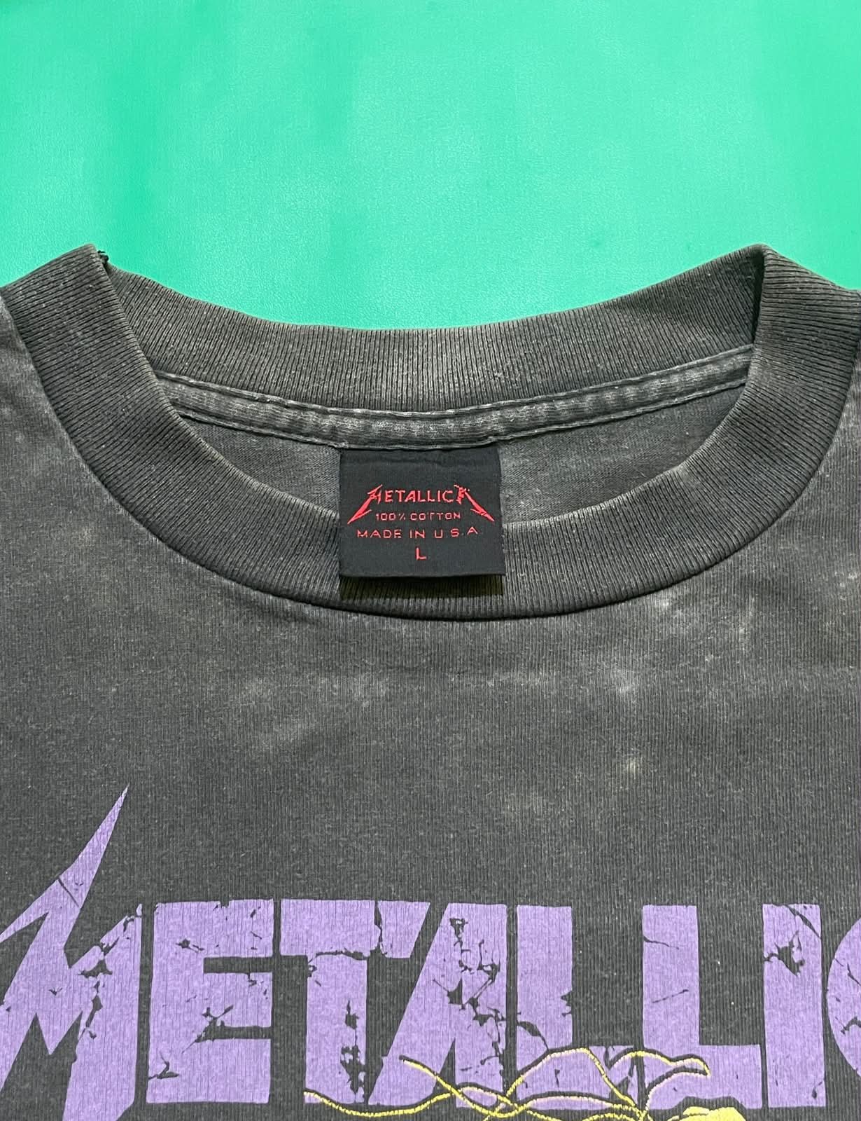 Metallica metallica damage justice vintage rare 1988 Size US L / EU 52-54 / 3 - 4 Thumbnail