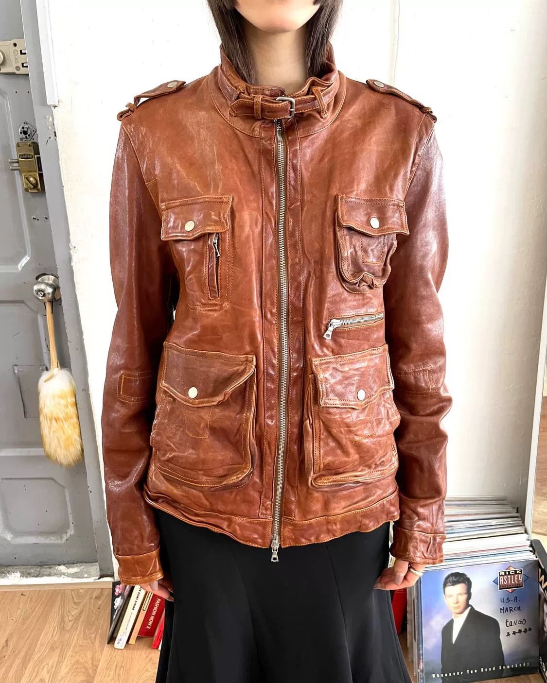Neil Barrett Neil Barrett Bomber Leather Jacket Size US M / EU 48-50 / 2 - 1 Thumbnail