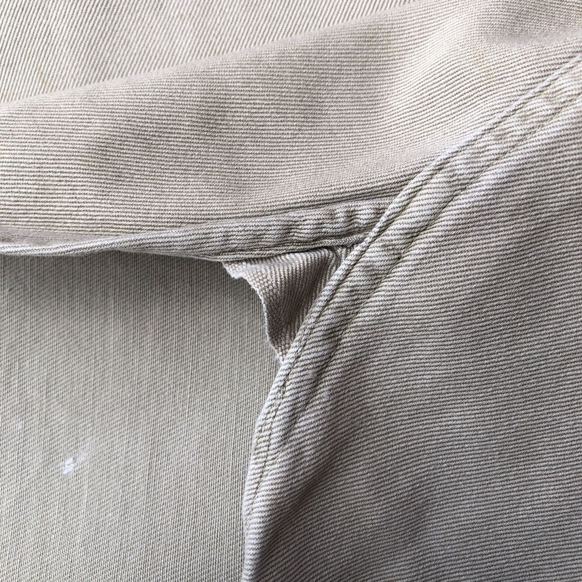 Sears Vintage 50's Sears Khaki Work Shirt Cat Eyes Button Size US L / EU 52-54 / 3 - 10 Thumbnail