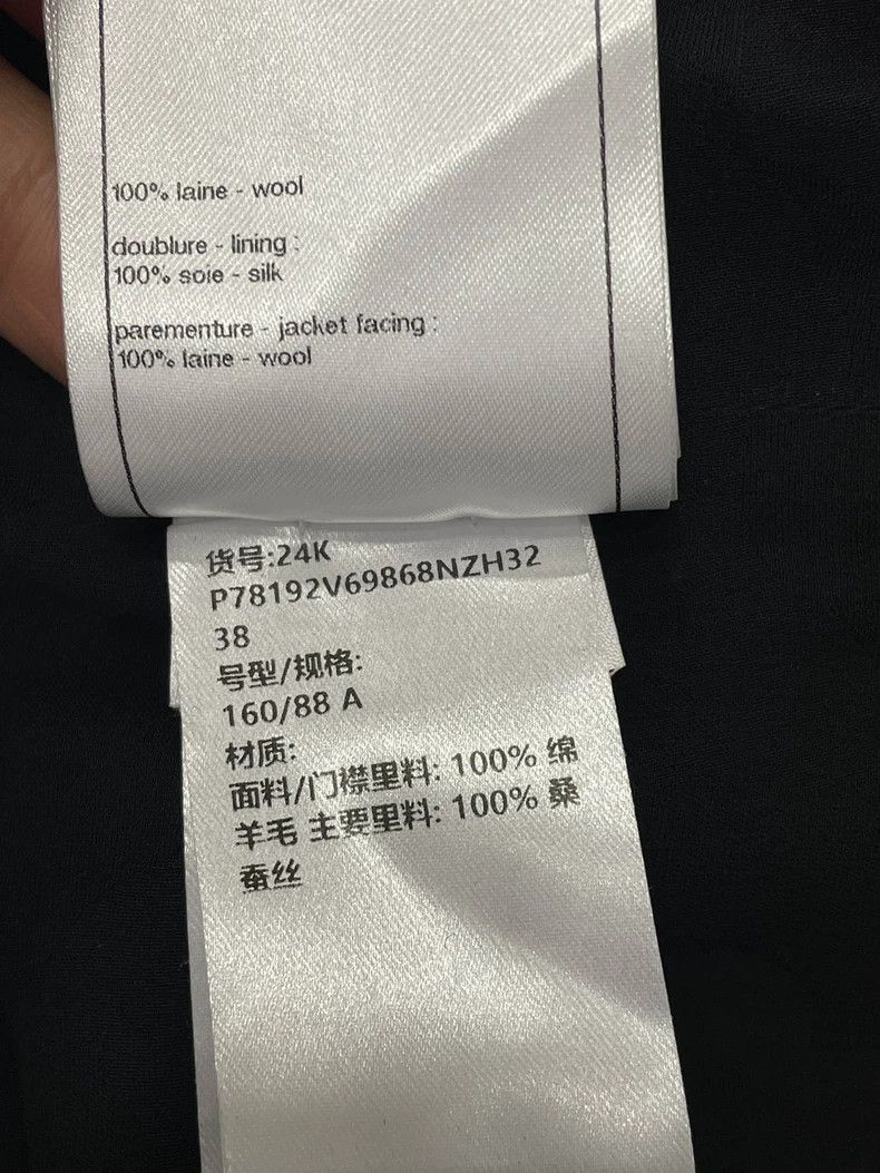 Chanel chanel 24K black and gray woollen suit vest Size XS / US 0-2 / IT 36-38 - 6 Thumbnail