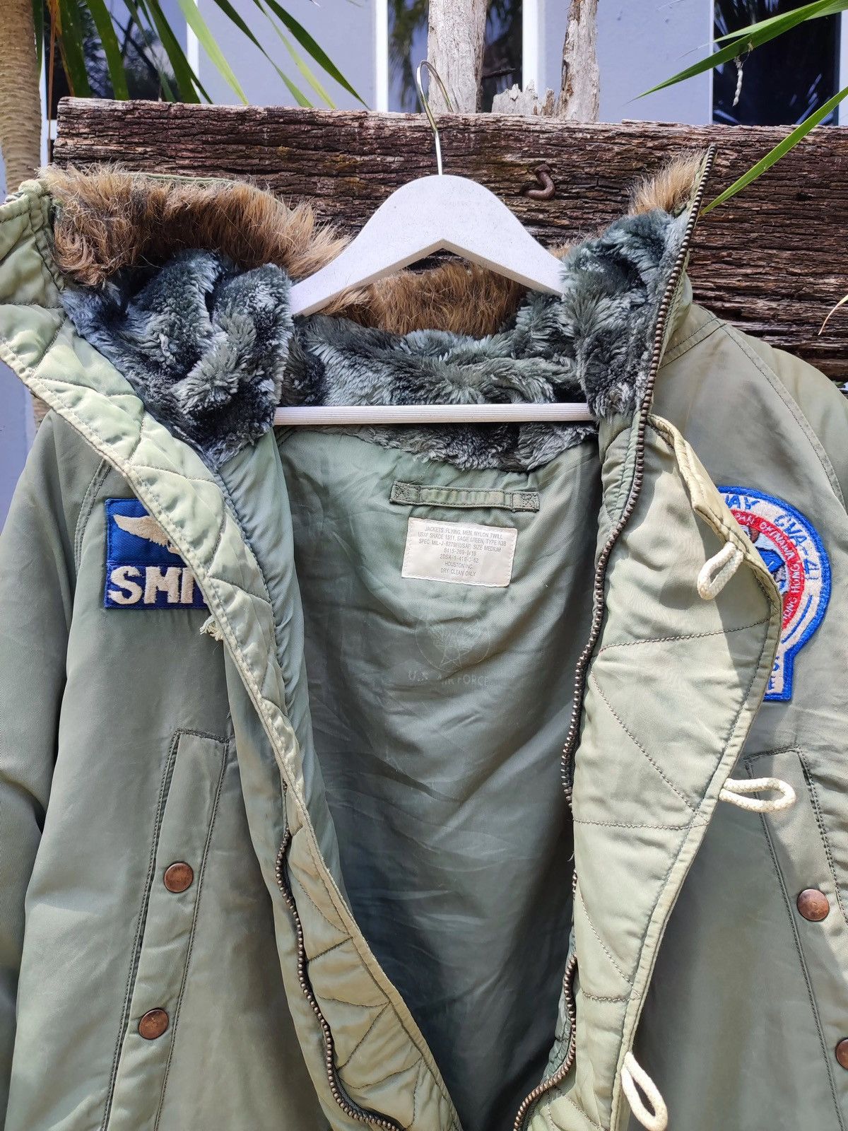 Vintage Vintage USAF N-3B Style Snorkel Parka Bomber Jacket Size US M / EU 48-50 / 2 - 9 Thumbnail