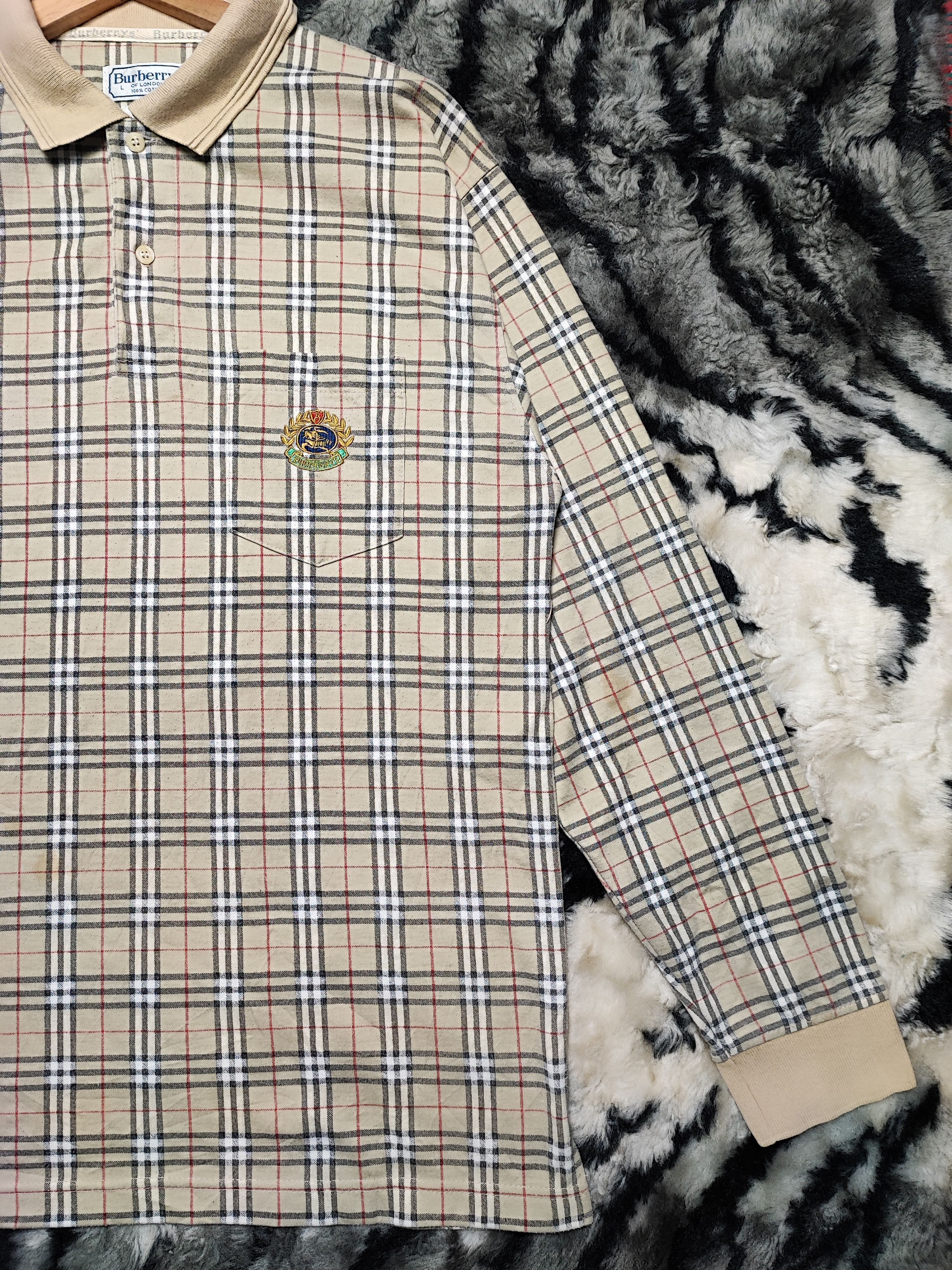 Burberry Burberry Polo Nova Check Size US M / EU 48-50 / 2 - 6 Thumbnail