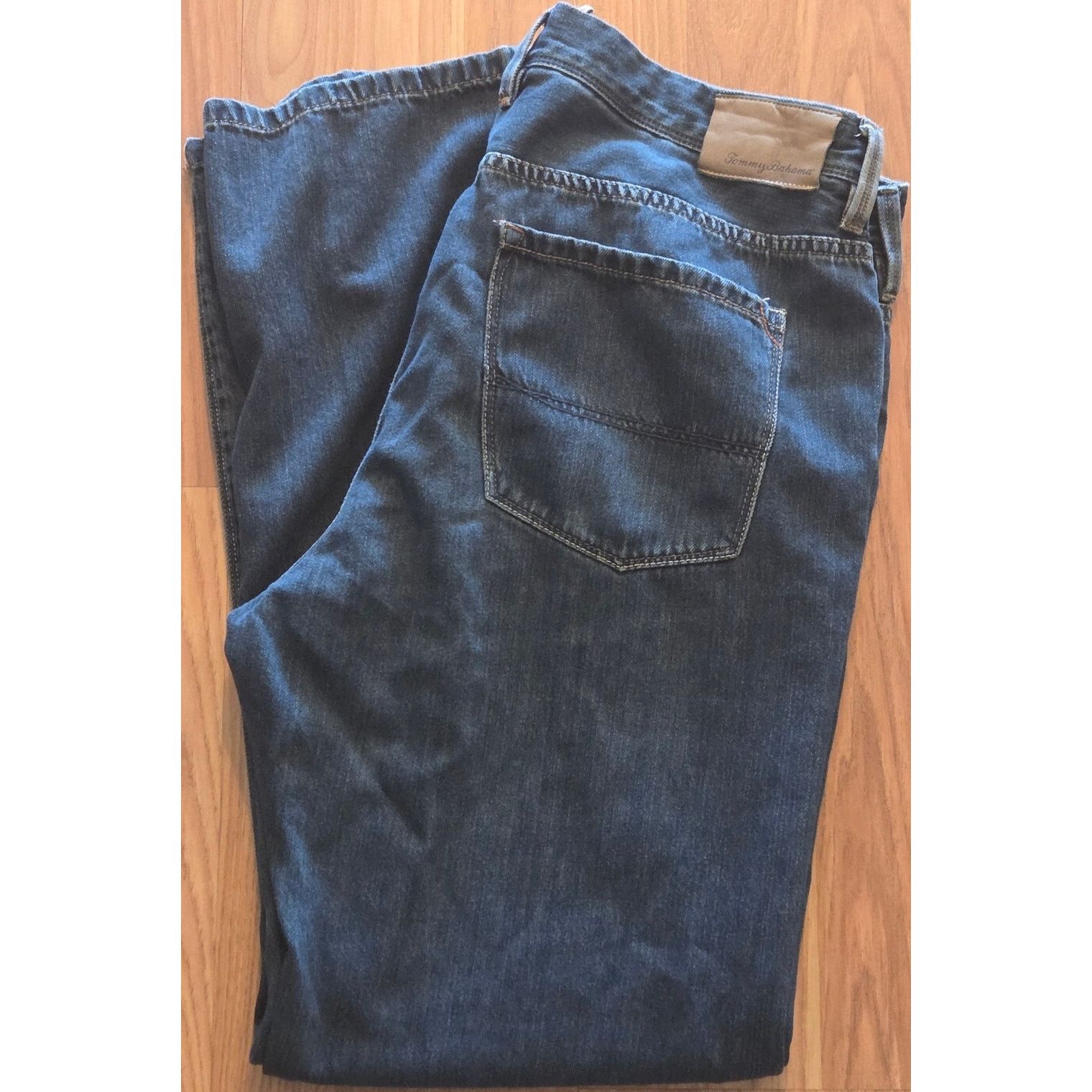 Tommy Bahama Tommy Bahama Men's Navy Blue Jeans - Classic Fit 38/32 Size US 38 / EU 54 - 2 Thumbnail