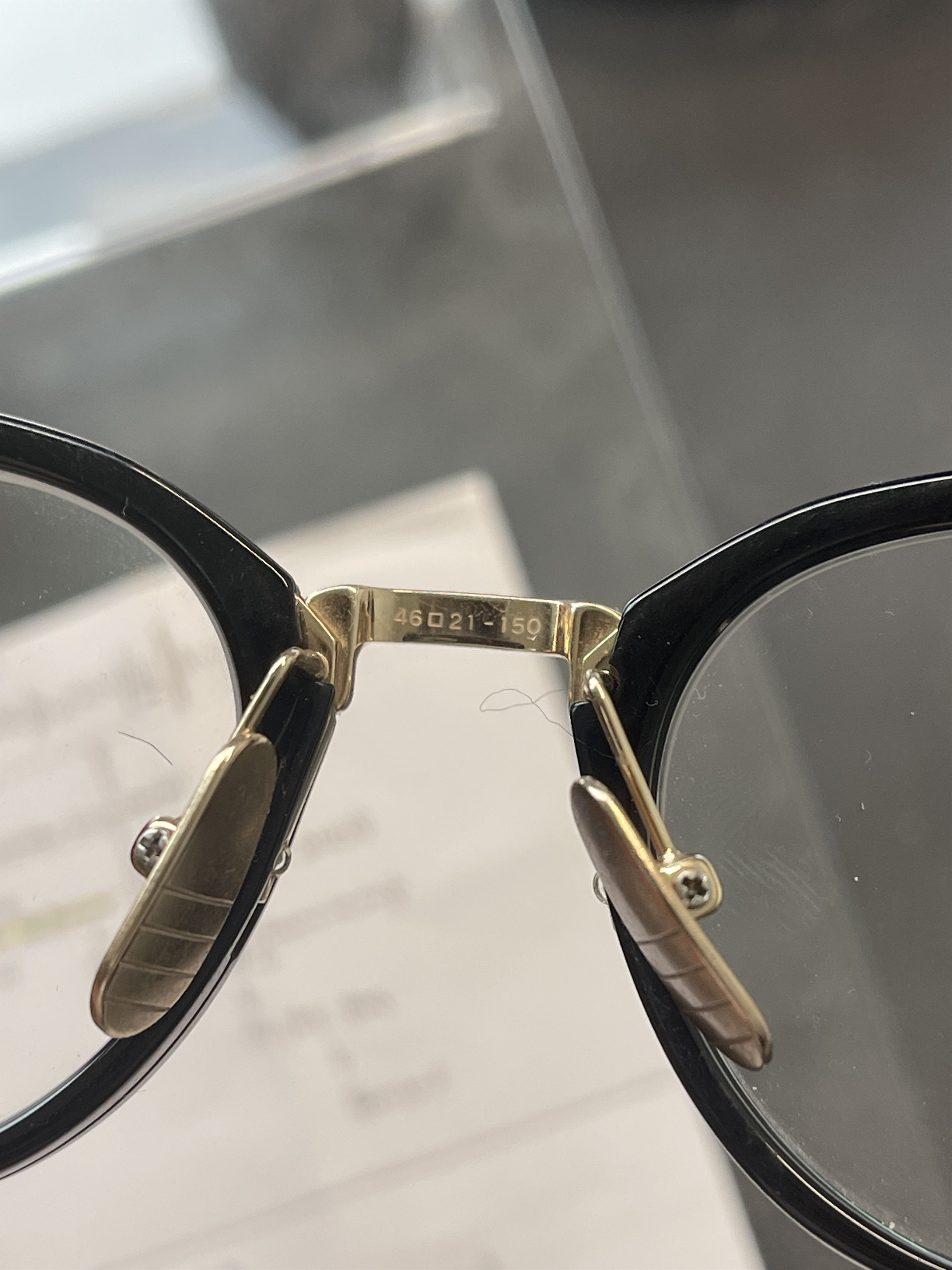 Thom Browne THOM BROWNE - ACETATE AND TITANIUM ROUND EYEGLASSES Size ONE SIZE - 5 Thumbnail