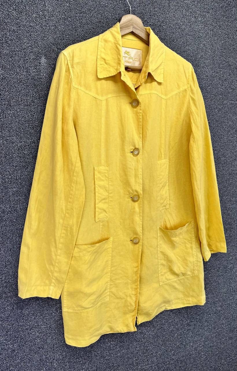 Etro Vintage Etro Milano Button Up Long Jacket Size S / US 4 / IT 40 - 2 Thumbnail