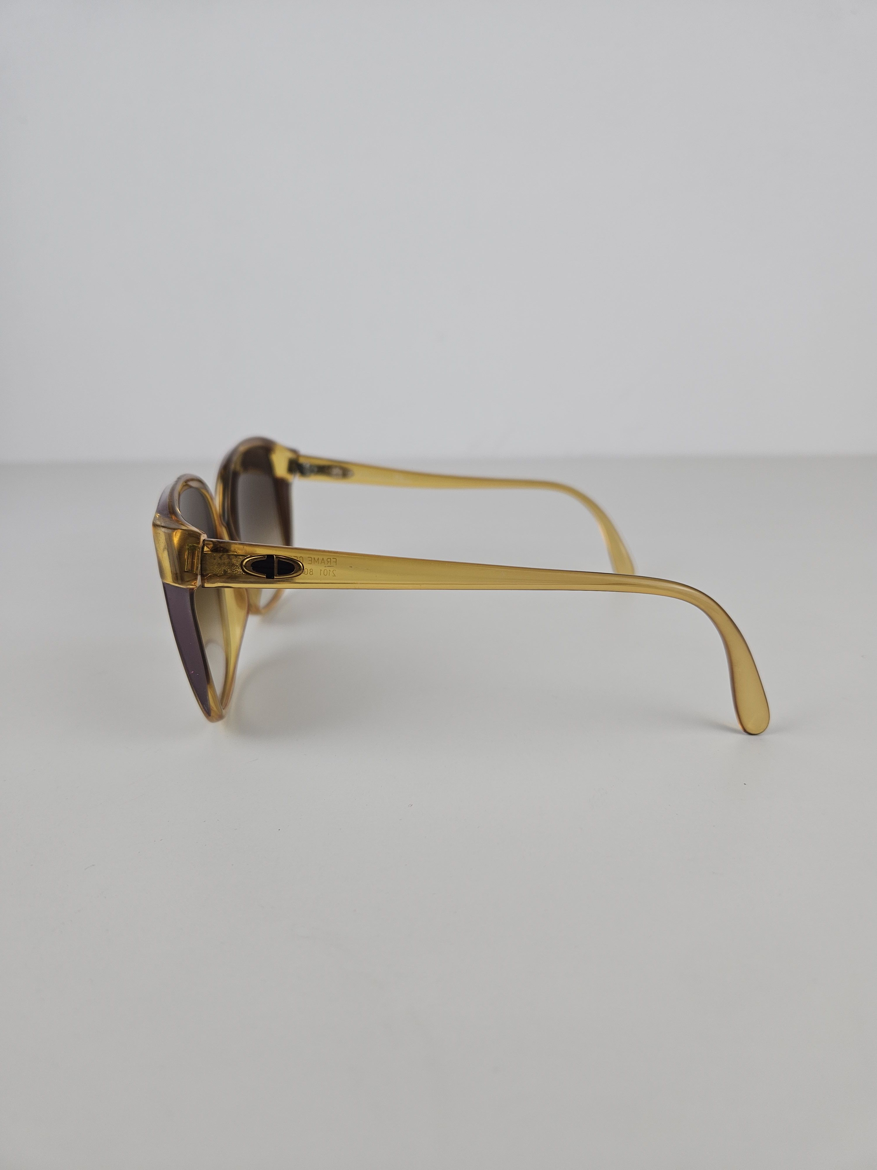 Dior Vintage 80s Christian Dior 2101 80 oversized sunglasses Size ONE SIZE - 2 Thumbnail