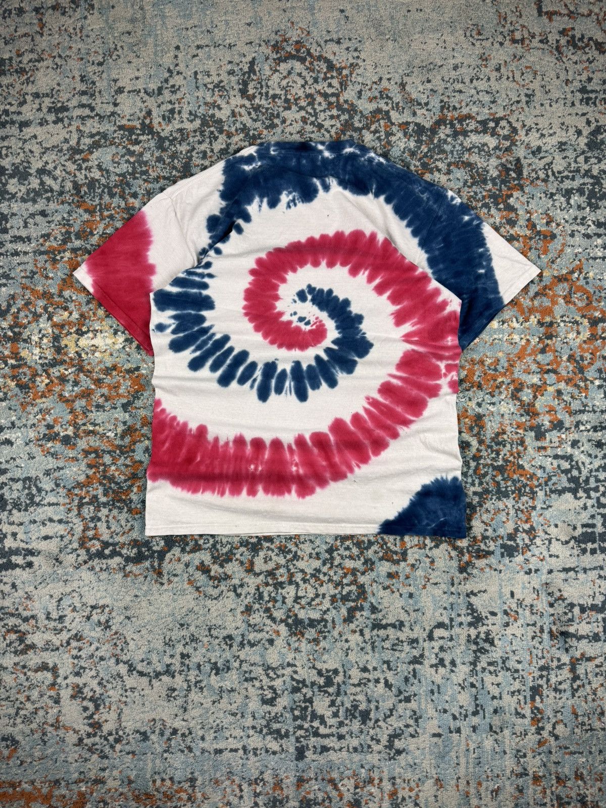 Vintage Vintage Y2K Coachella festival california tie dye swirl tee Size US M / EU 48-50 / 2 - 2 Thumbnail