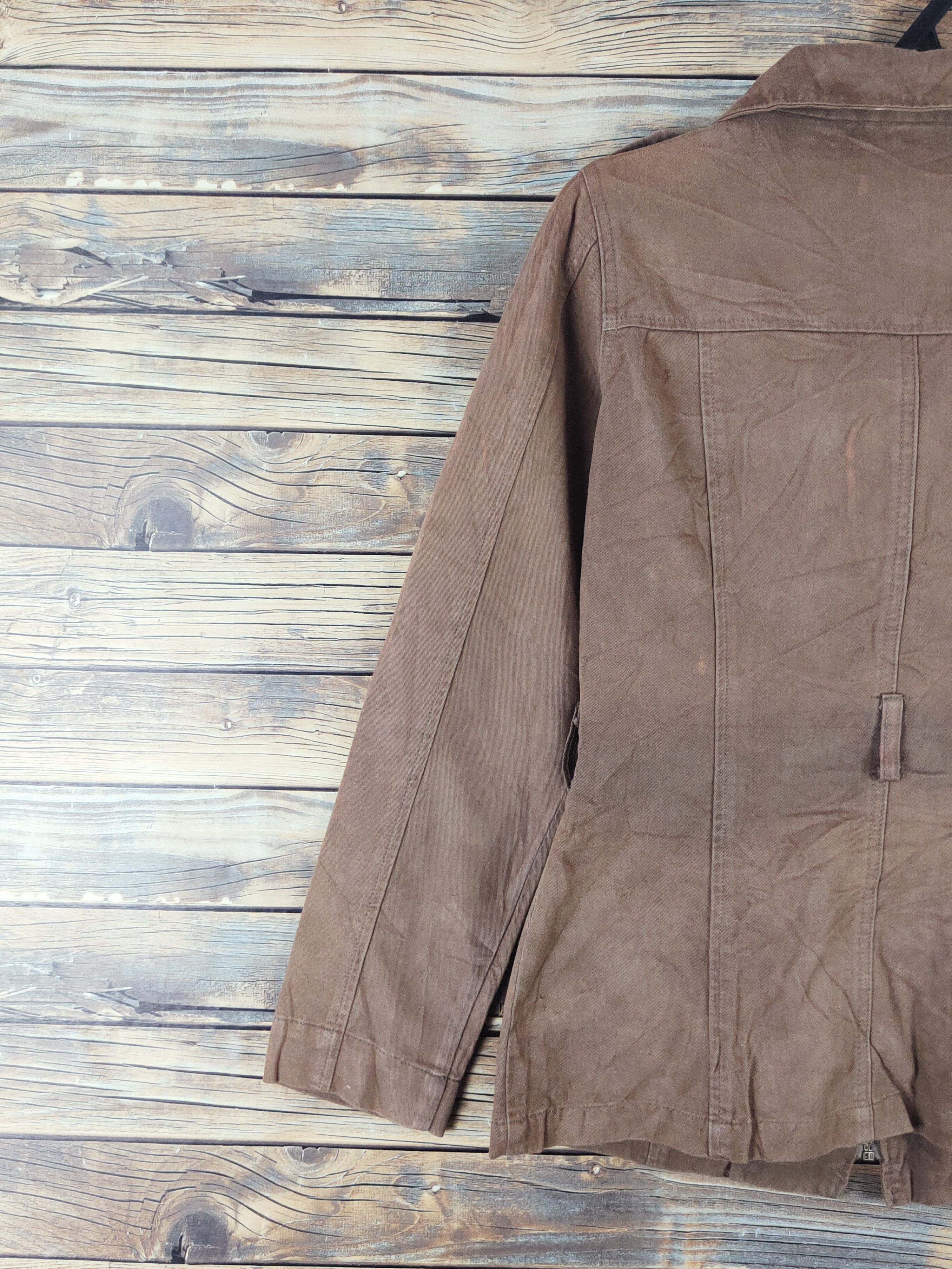O.d.a Brown faded vintage Jackets #W1757
