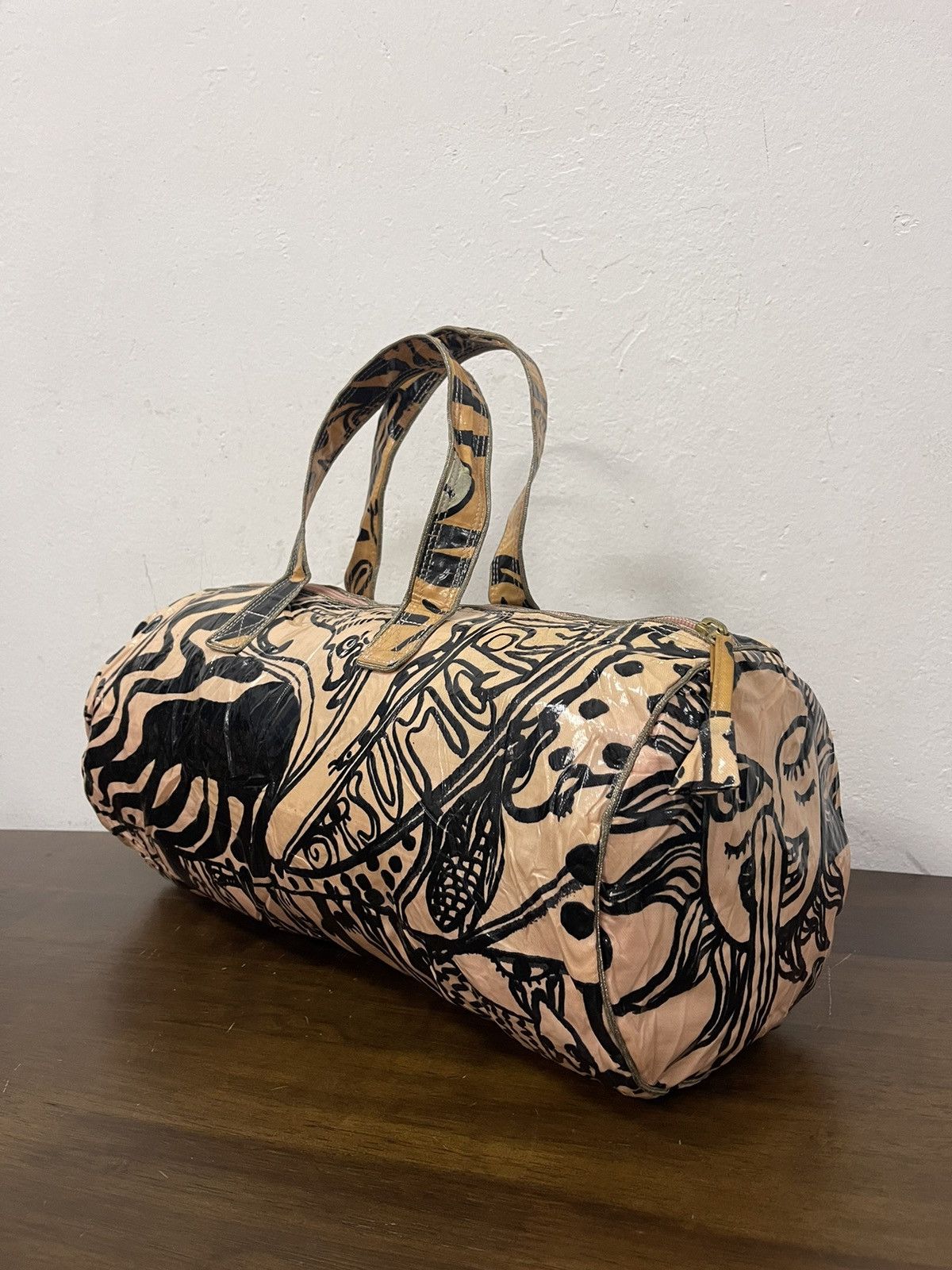 Tsumori Chisato Tsumori Chisato Issey Miyake Art Round Duffle Bag Size ONE SIZE - 2 Thumbnail