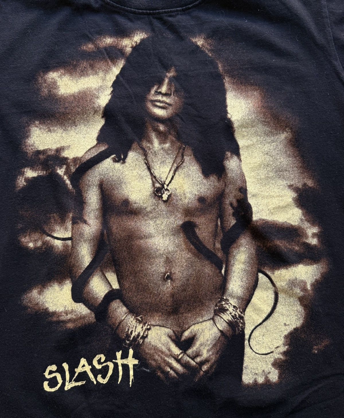Band Tees Vintage 90s Slash Big Logo T-Shirt Band Tee Size US M / EU 48-50 / 2 - 4 Thumbnail
