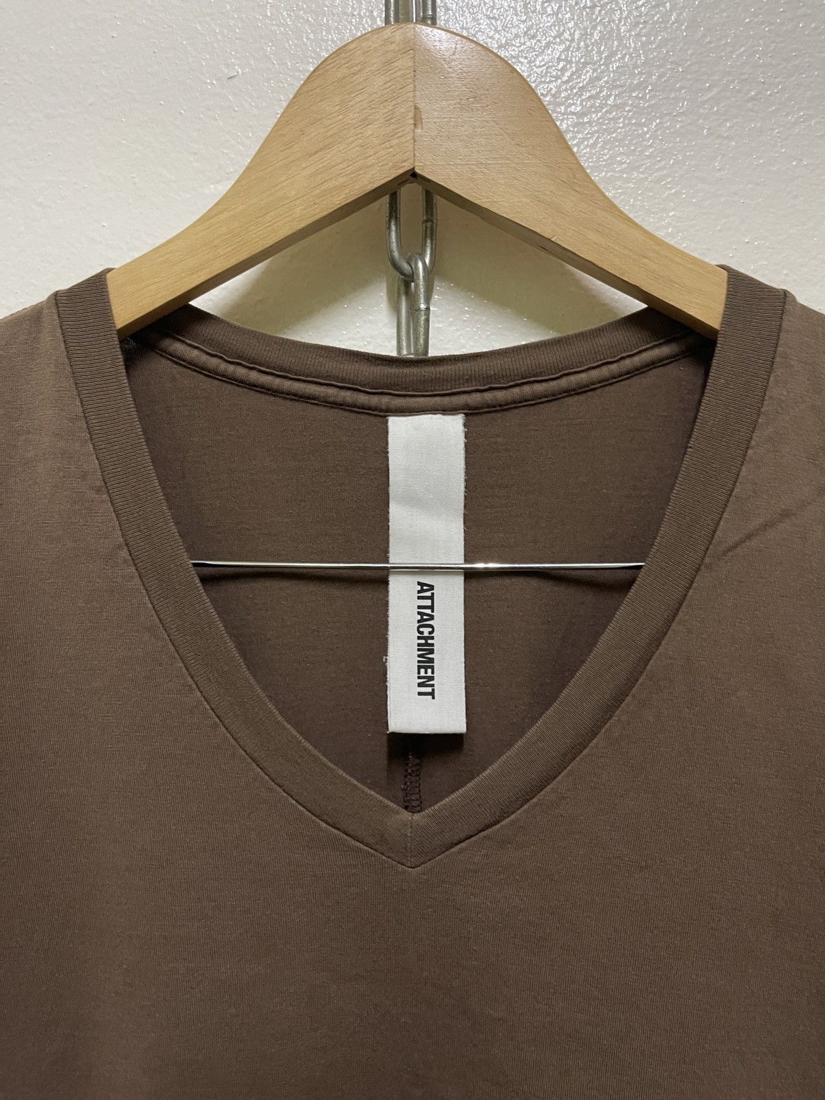 Attachment × Japanese Brand Attachment V Neck T Shirt Faded Size US S / EU 44-46 / 1 - 4 Thumbnail