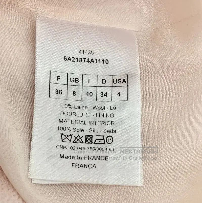 Dior Dior Light Pink Women's Wool Jacket . Size XS / US 0-2 / IT 36-38 - 7 Thumbnail