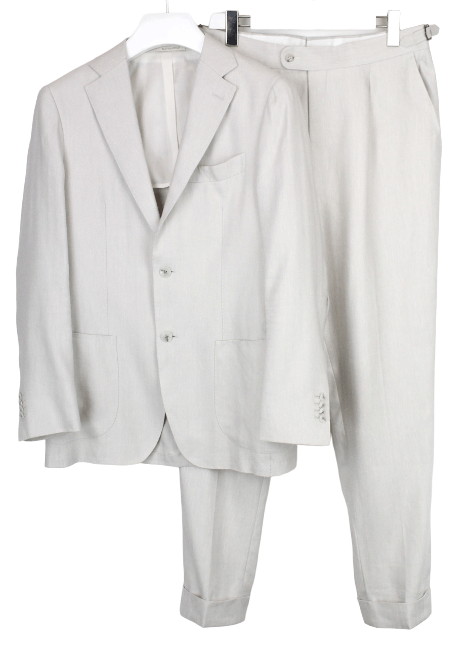 SUITSUPPLY Havana Patch HL Slim Suit Men's UK 38 / UK 34S