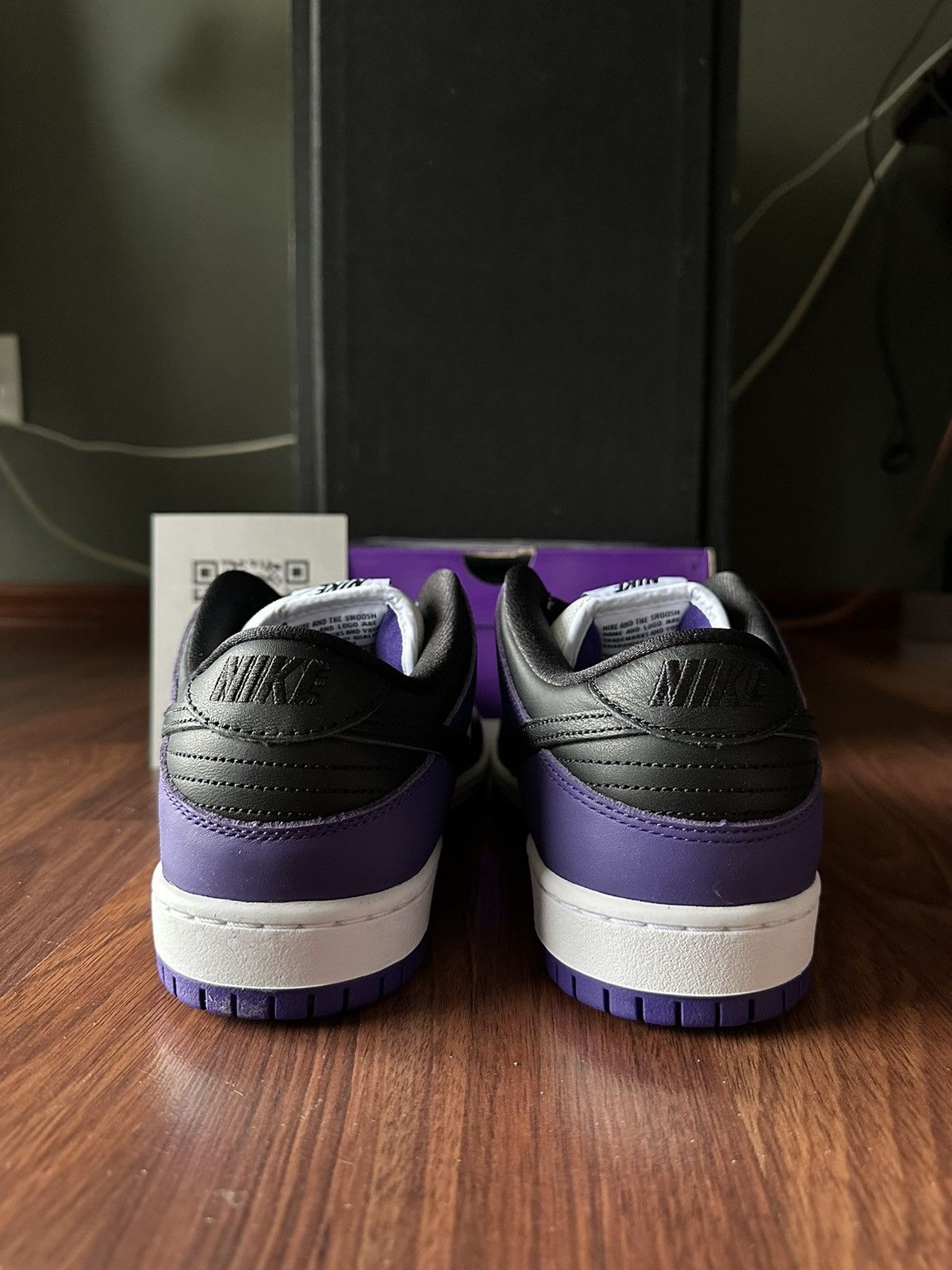 Nike Nike SB Dunk Low Court Purple Size 10.5M BQ6817-500 Size US 10.5 / EU 43-44 - 4 Thumbnail