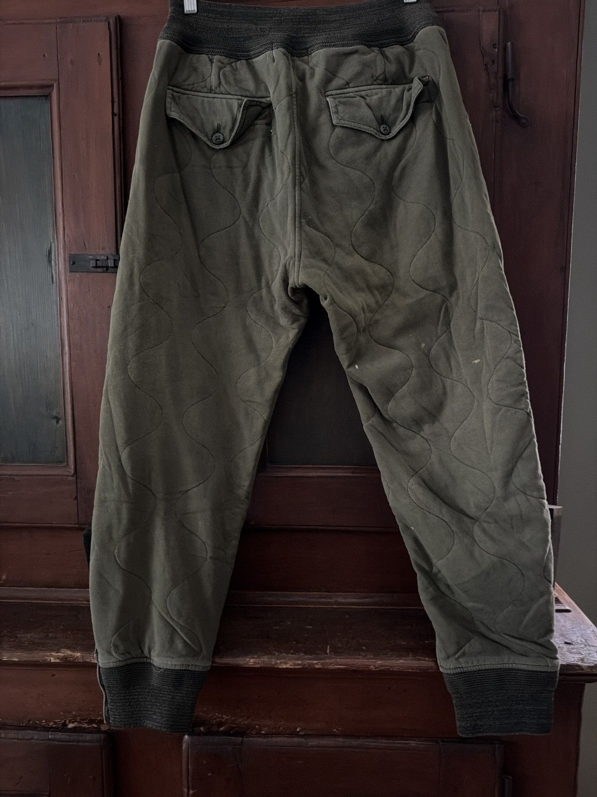 RRL Ralph Lauren RRL vintage diamond quilted distressed liner pants Size US 30 / EU 46 - 2 Thumbnail