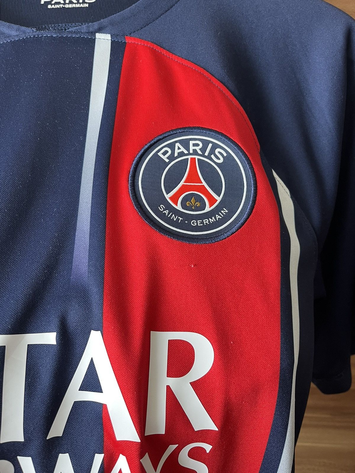 Nike 🇫🇷Nike PSG Football Soccer Jersey Stadium Home 2023/2024 Size US M / EU 48-50 / 2 - 6 Thumbnail