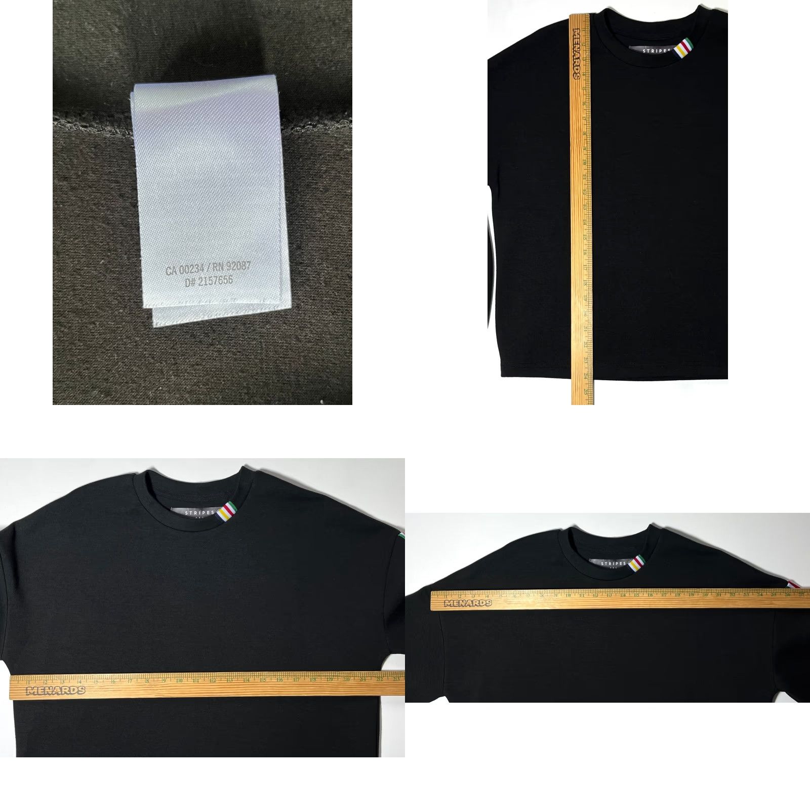 Vintage HBC Stripes Women's Long Sleeve Crewneck Pullover Shirt XS? (Original size S) Black Size S / US 4 / IT 40 - 8 Thumbnail
