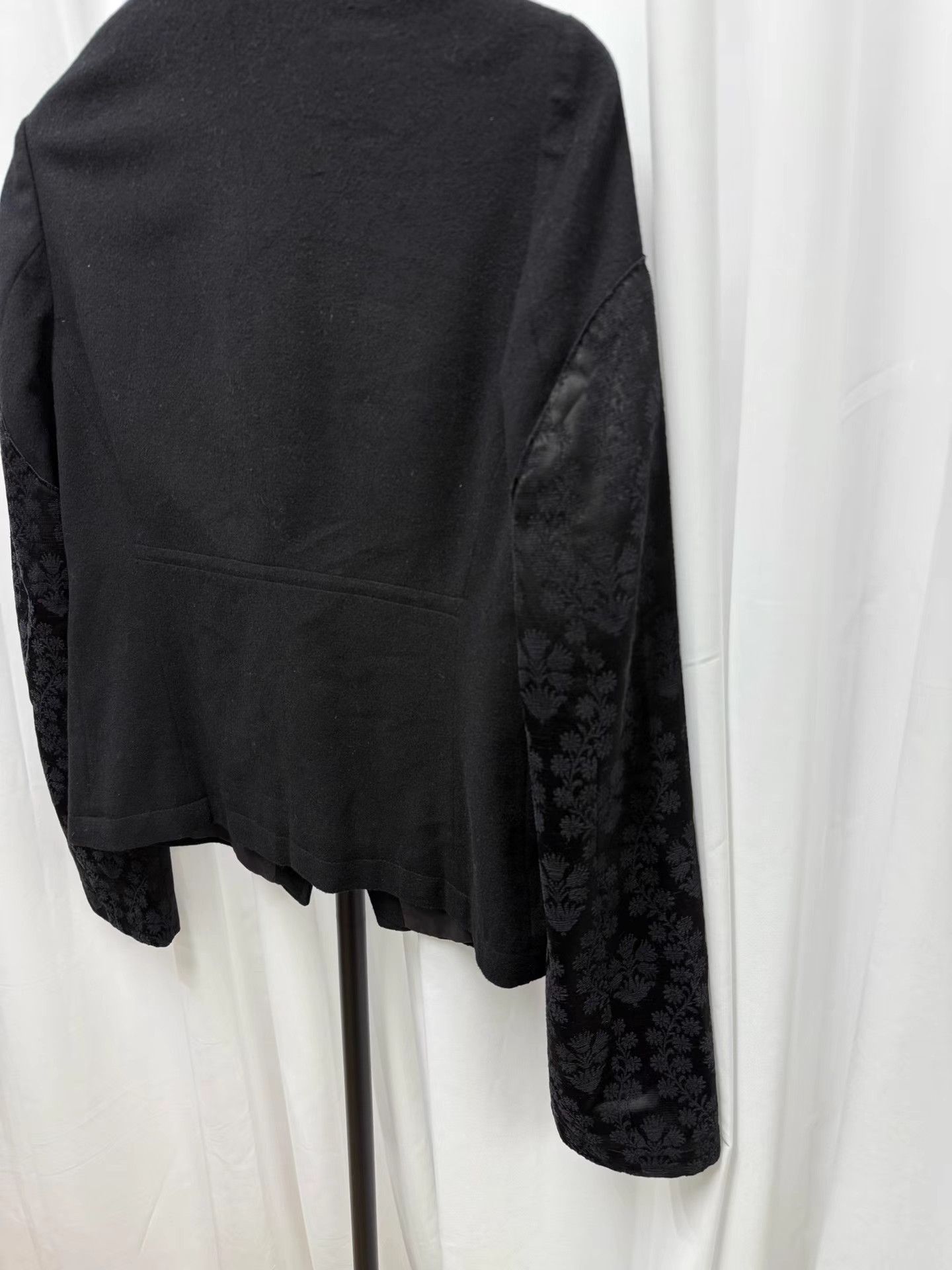 Dries Van Noten Dries Van Noten Jacquard Paneled Court Jacket K20 Size XS / US 0-2 / IT 36-38 - 8 Thumbnail
