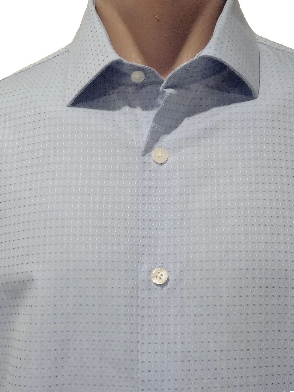 Richard James Richard James Mayfair Light Blue French Cuff Cotton Shirt L Size US L / EU 52-54 / 3 - 1 Thumbnail