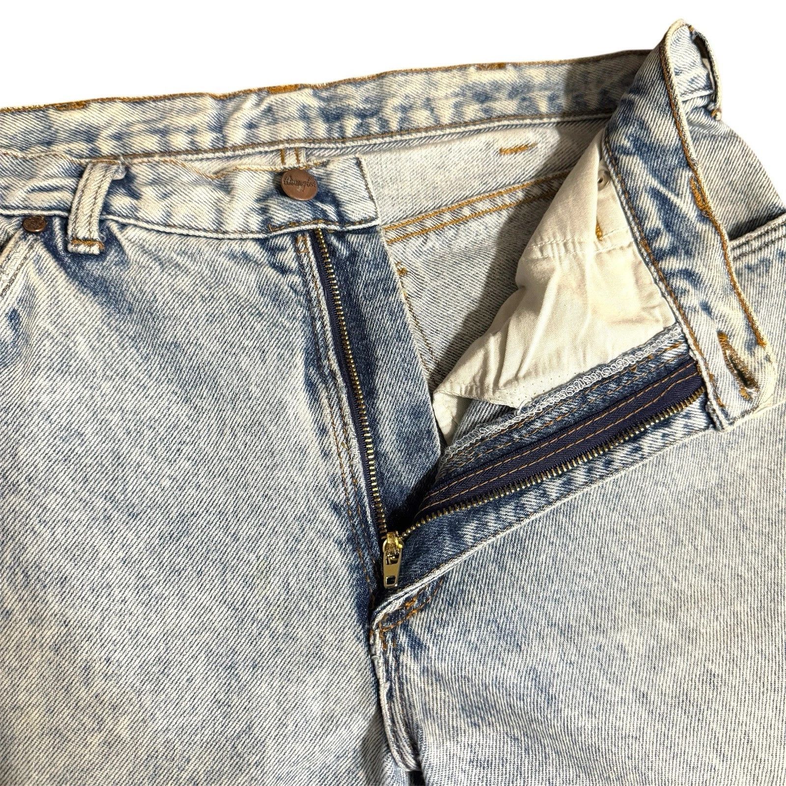 Wrangler Vintage Wrangler Jeans Retro Straight Fit ~ 30 Size US 30 / EU 46 - 5 Thumbnail