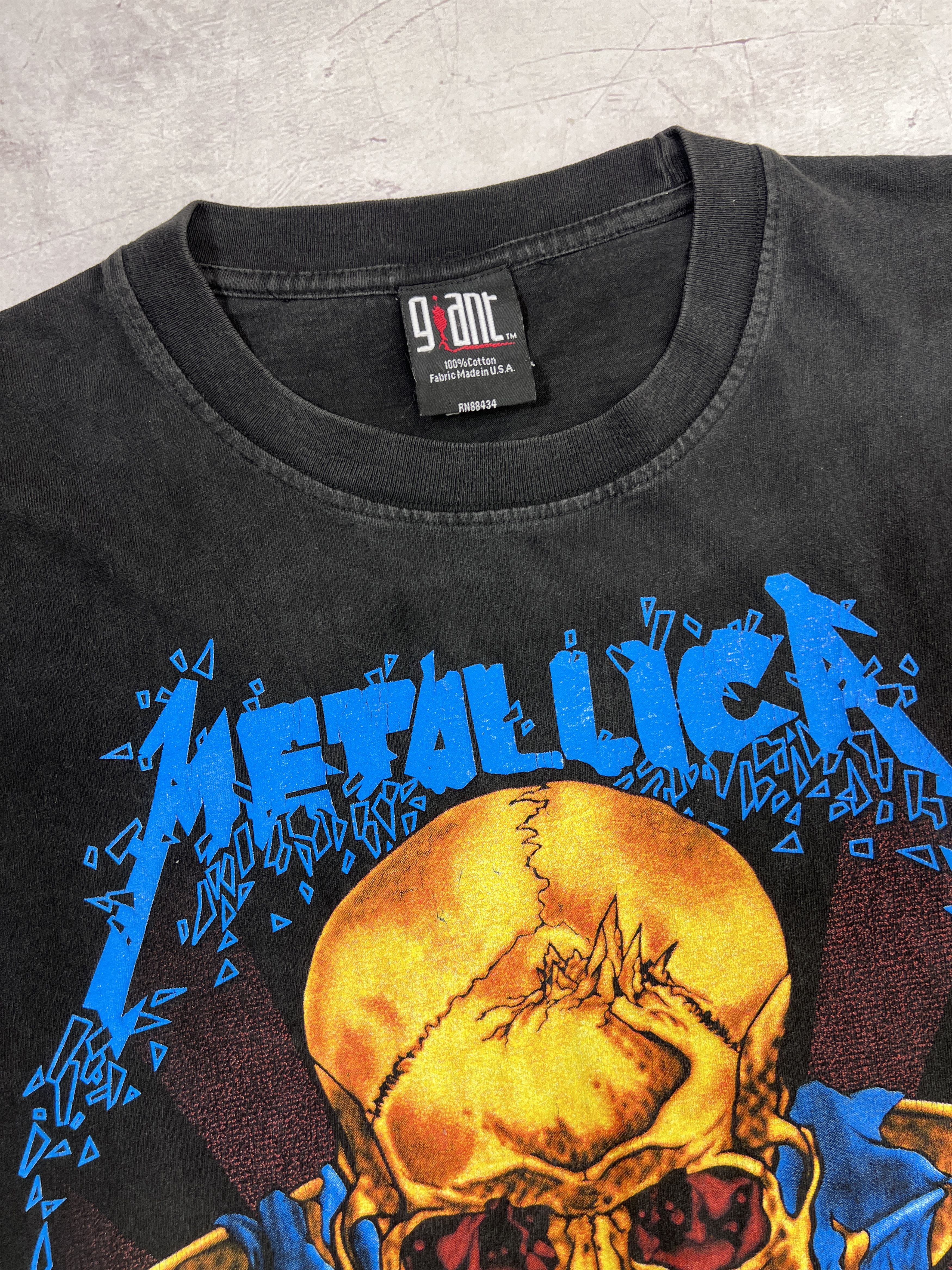 Giant × Metallica Y2K Metallica Rock T-Shirt Garage Inc Overprint Size US M / EU 48-50 / 2 - 7 Thumbnail