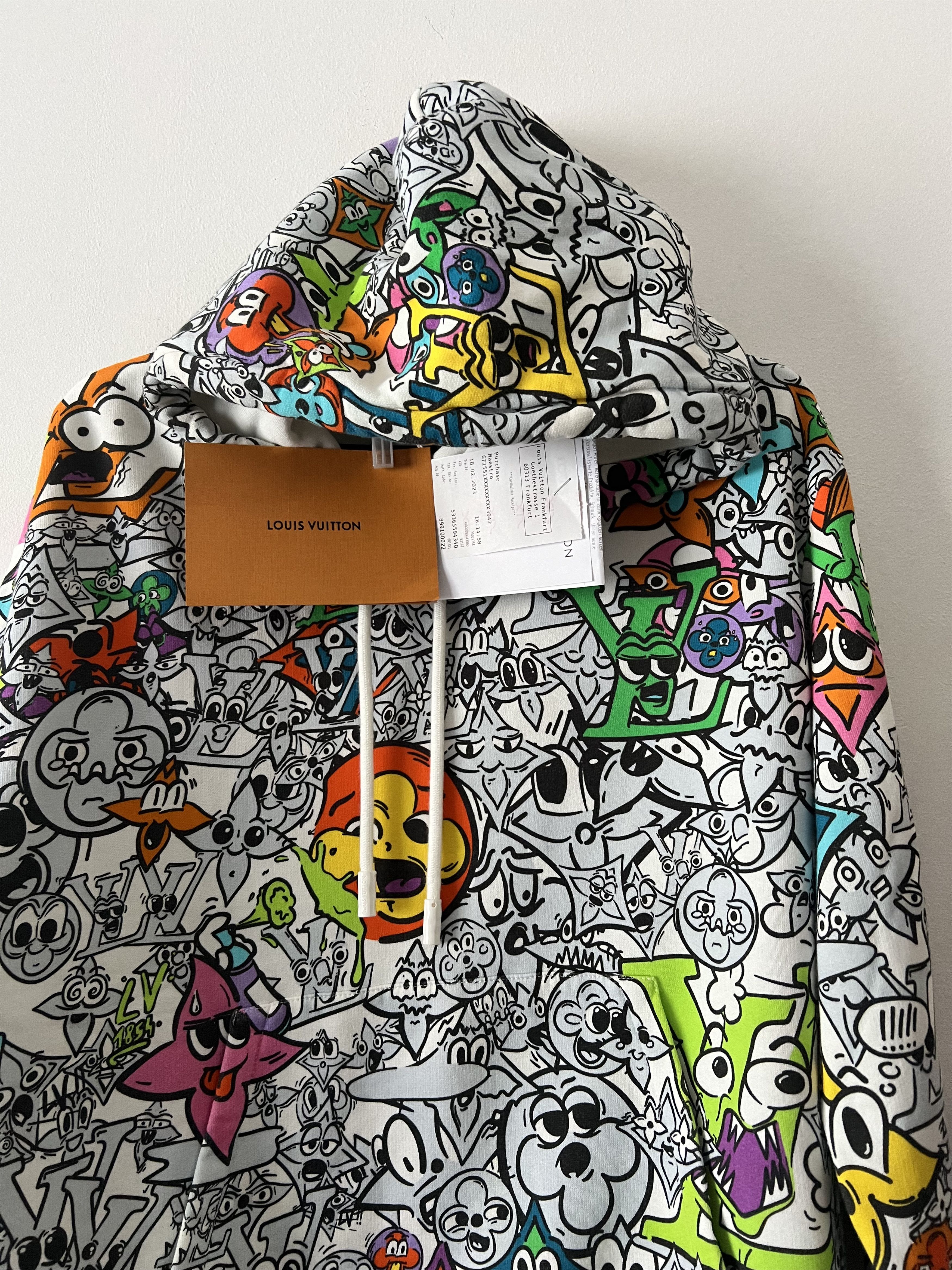 関税送料込 Louis Vuitton Monogram Comics Hoodie Louis Vuitton Monogram Comics Hoodie Brand New!! Rare