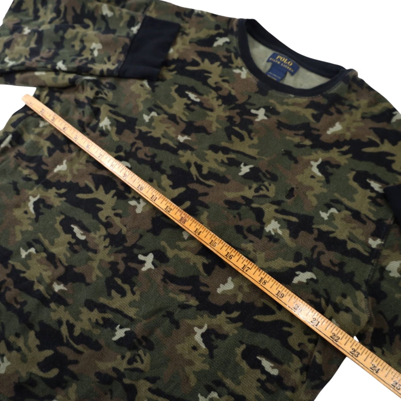 Polo Ralph Lauren Polo Ralph Lauren Mens XXL Camo Thermal Shirt Size US XXL / EU 58 / 5 - 6 Thumbnail