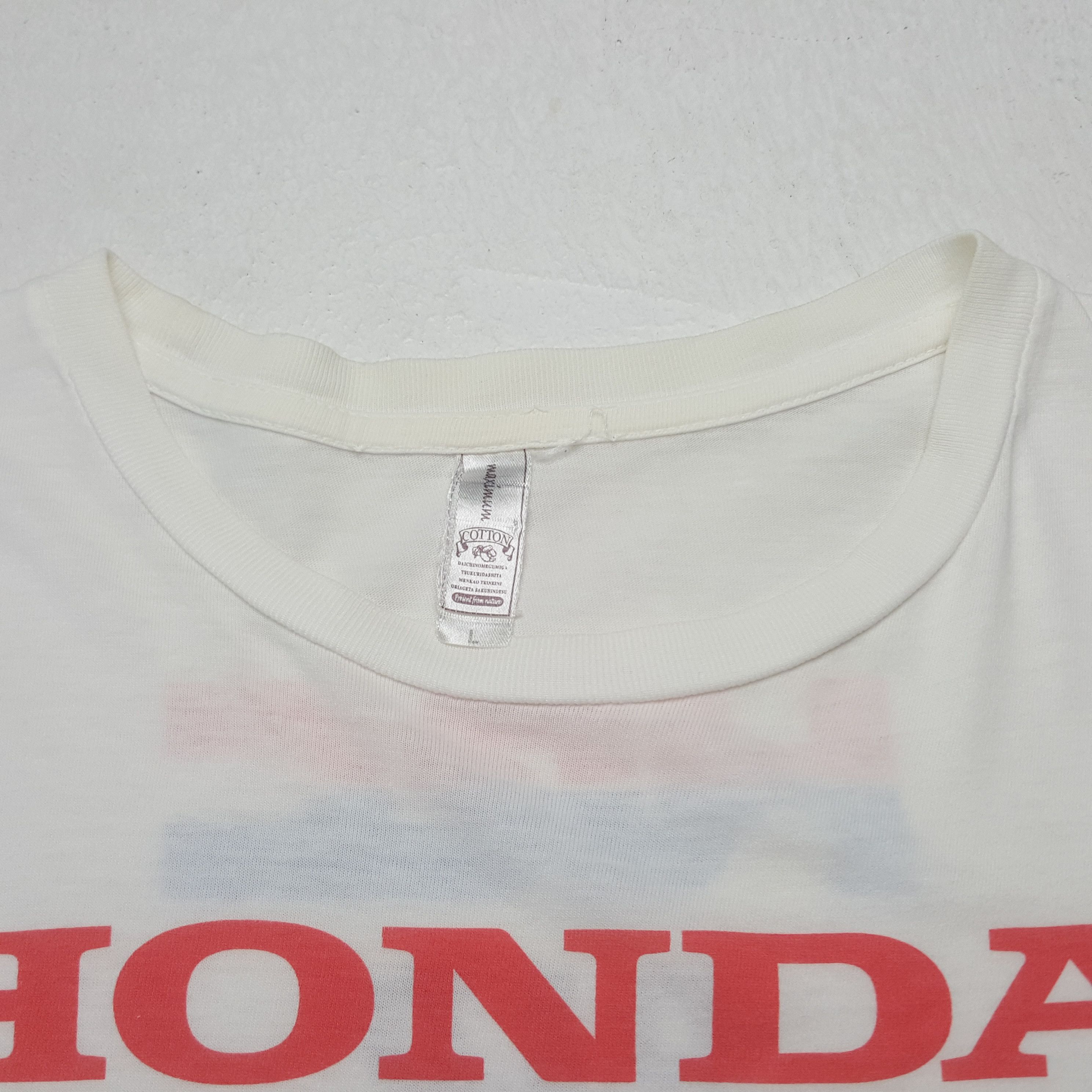 Honda × Vintage Vintage Honda HRC Sport Champion Racing T-shirt Size US L / EU 52-54 / 3 - 6 Thumbnail