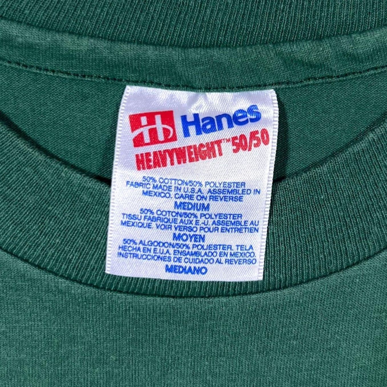 Hanes VINTAGE Hanes KNOW FEAR “Only Real Athletes Do Gymnastics” Single Stitch T-Shirt Mens XS Green Short Sleeve Crew Neck 1990s WL599 Size US S / EU 44-46 / 1 - 3 Thumbnail