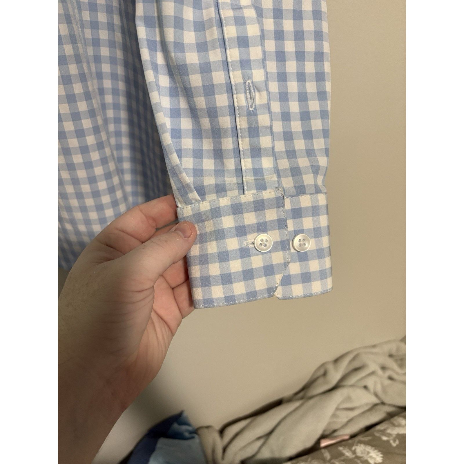 Mizzen+Main Mizzen Main Shirt M Blue Plaid Leeward Fit Work Casual Size US M / EU 48-50 / 2 - 5 Thumbnail