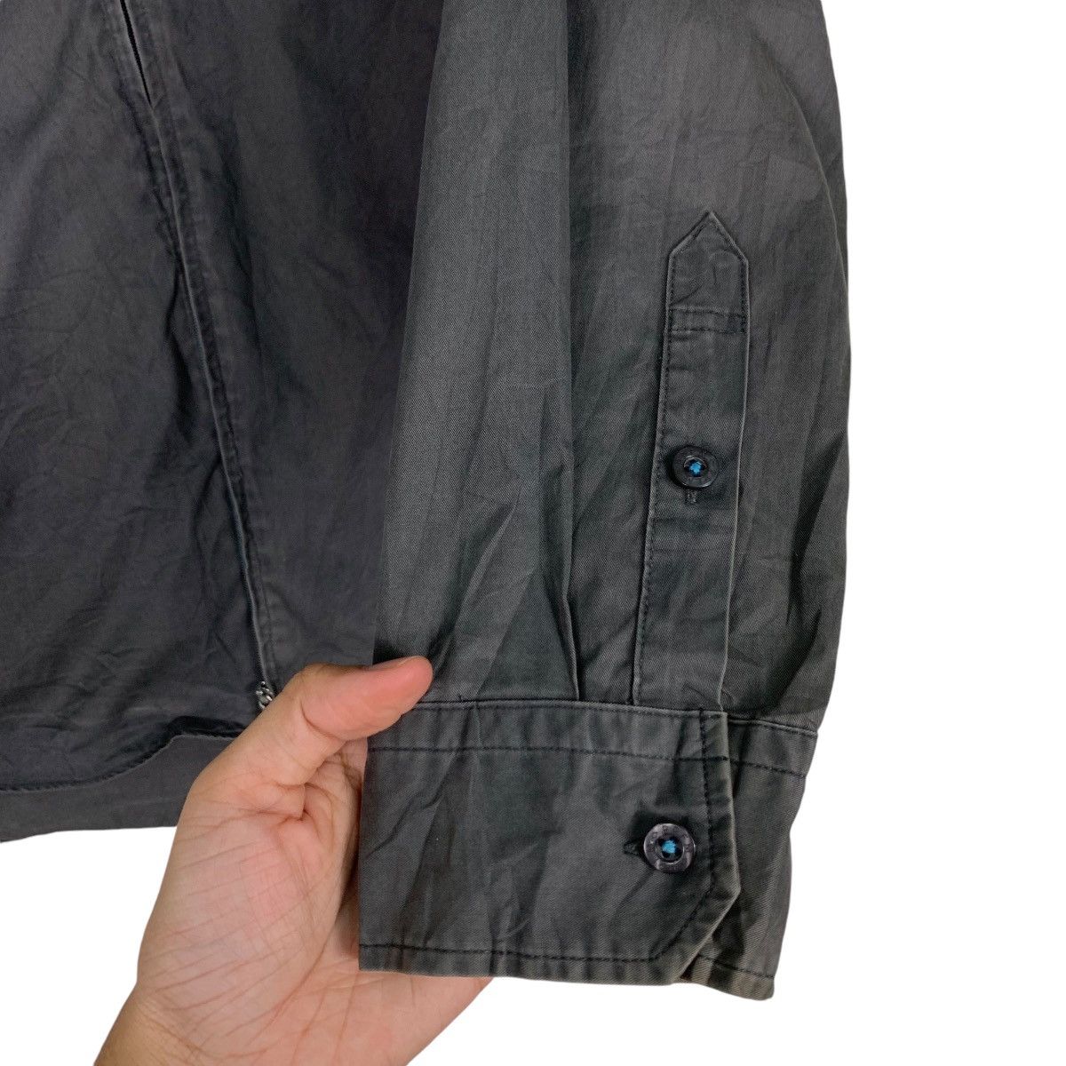 PPFM PPFM Single Pocket Gray Casual Jacket #1238-C56 Size US M / EU 48-50 / 2 - 13 Thumbnail