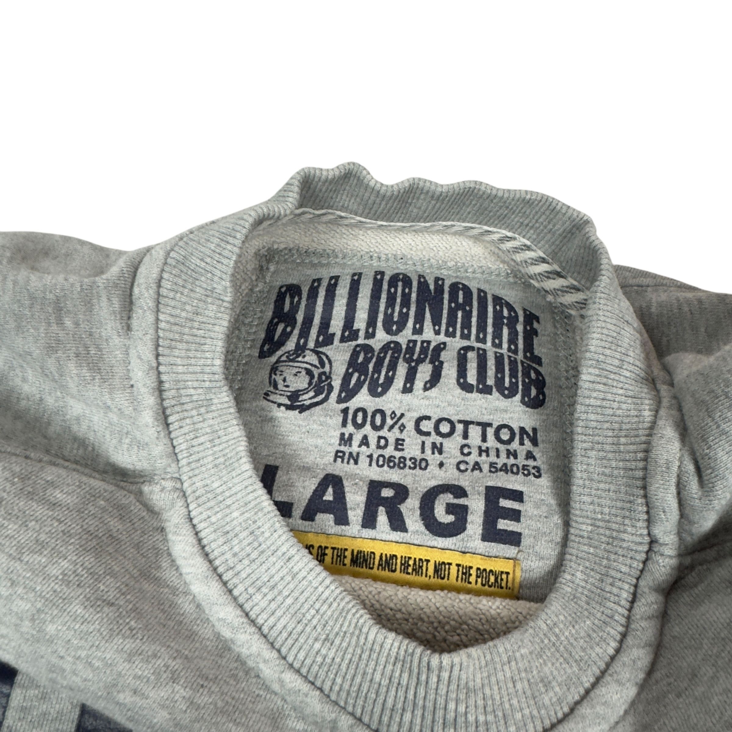 Billionaire Boys Club Billionaire Boys Club Men's Gray Cotton Sweatshirt Large Size US L / EU 52-54 / 3 - 6 Thumbnail