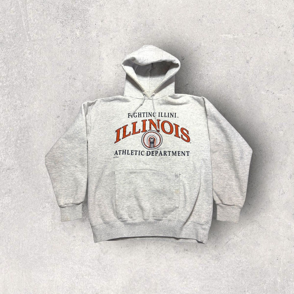 NCAA × Nutmeg × Vintage Vintage Illinois Fighting Illini hoodie Size US M / EU 48-50 / 2 - 1 Thumbnail