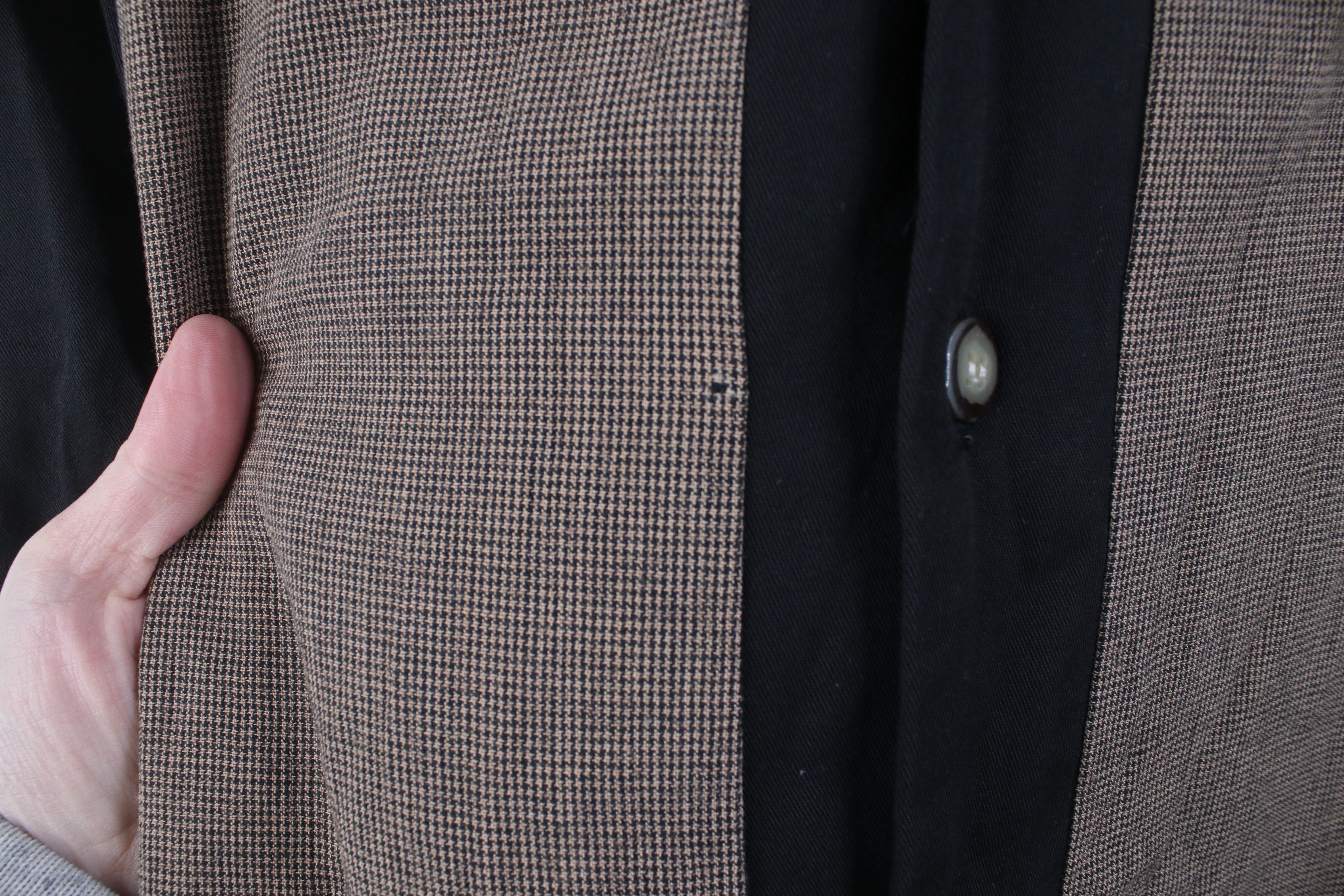 Vintage Vintage 90s Rockabilly Blend Houndstooth Button Shirt USA Size US L / EU 52-54 / 3 - 4 Thumbnail