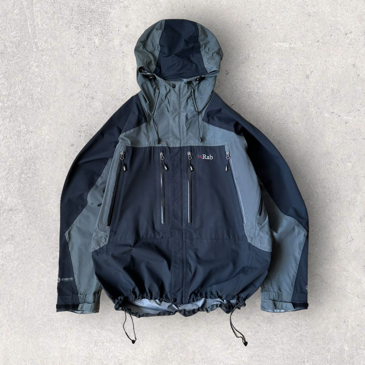 image of Goretex x Outdoor Life Vintage Rab Latok Waterproof Jacket Gore-Tex Alpine Event in Grey (Size XL)