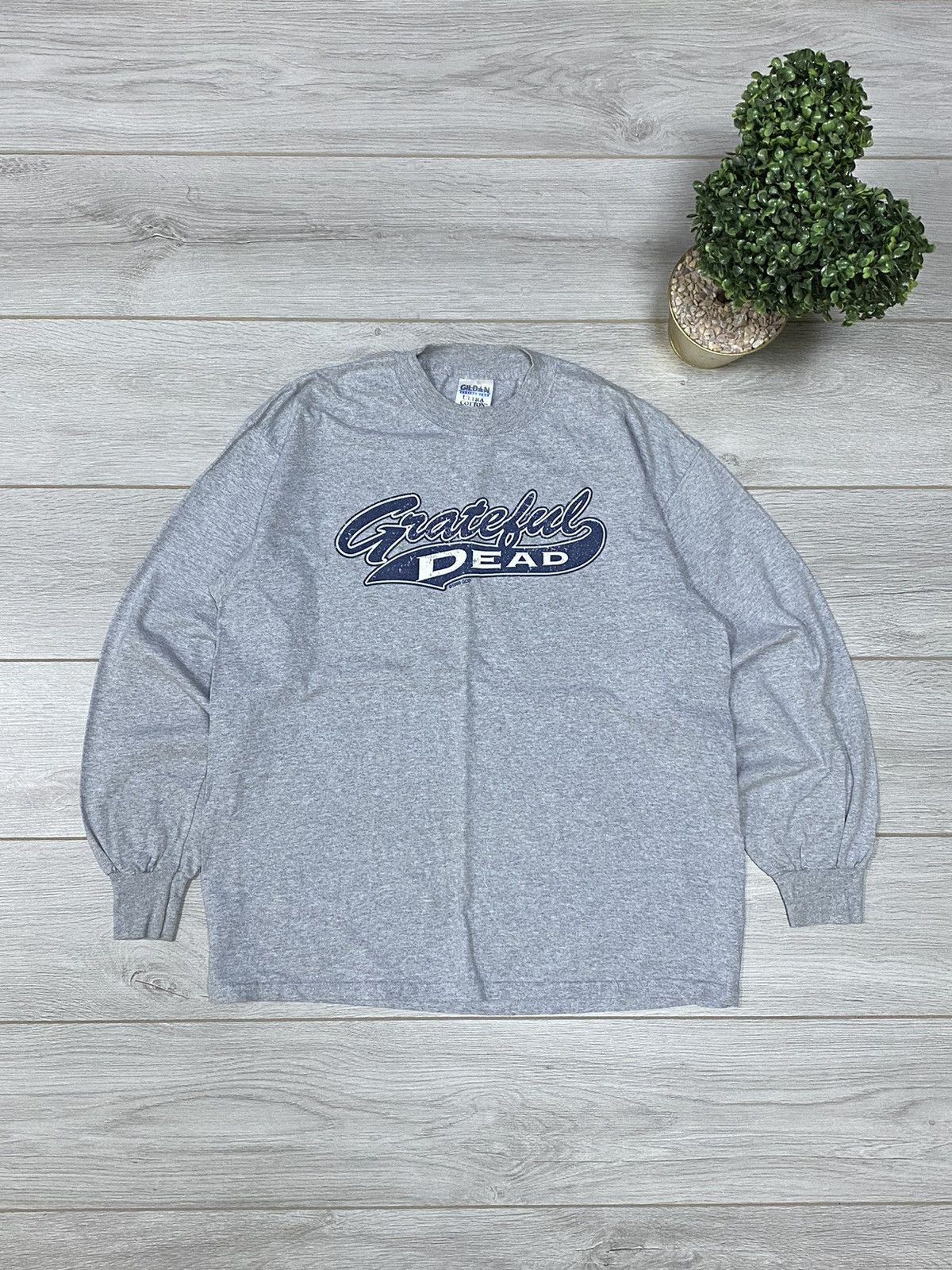 Vintage Grateful Dead vintage big print long sleeve Size US XL / EU 56 / 4 - 1 Thumbnail