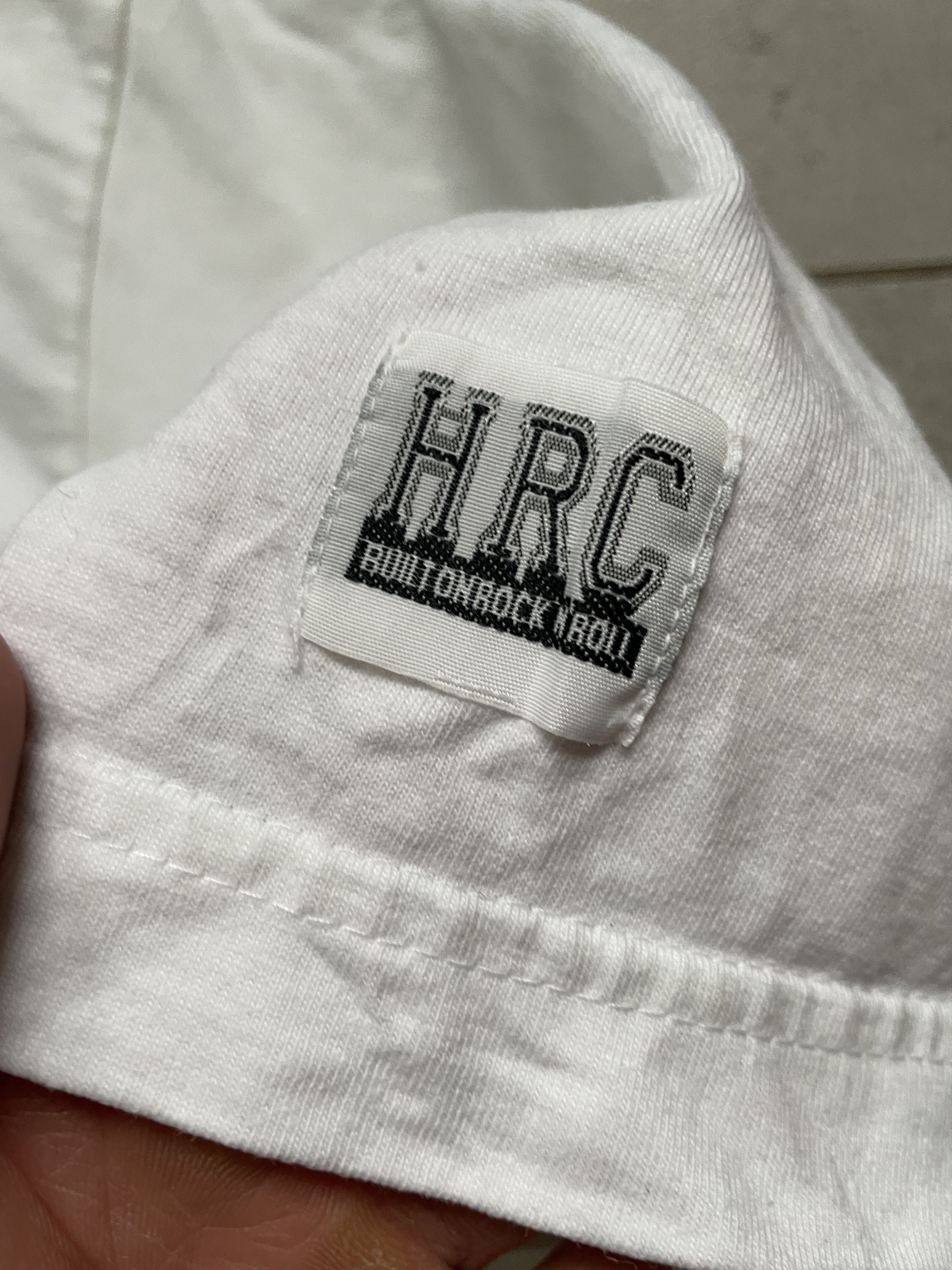 Hard Rock Cafe VINTAGE 90S HARD ROCK CAFÉ LONDON WHITE ORIGINAL 1971 CAFE Size US XL / EU 56 / 4 - 5 Thumbnail